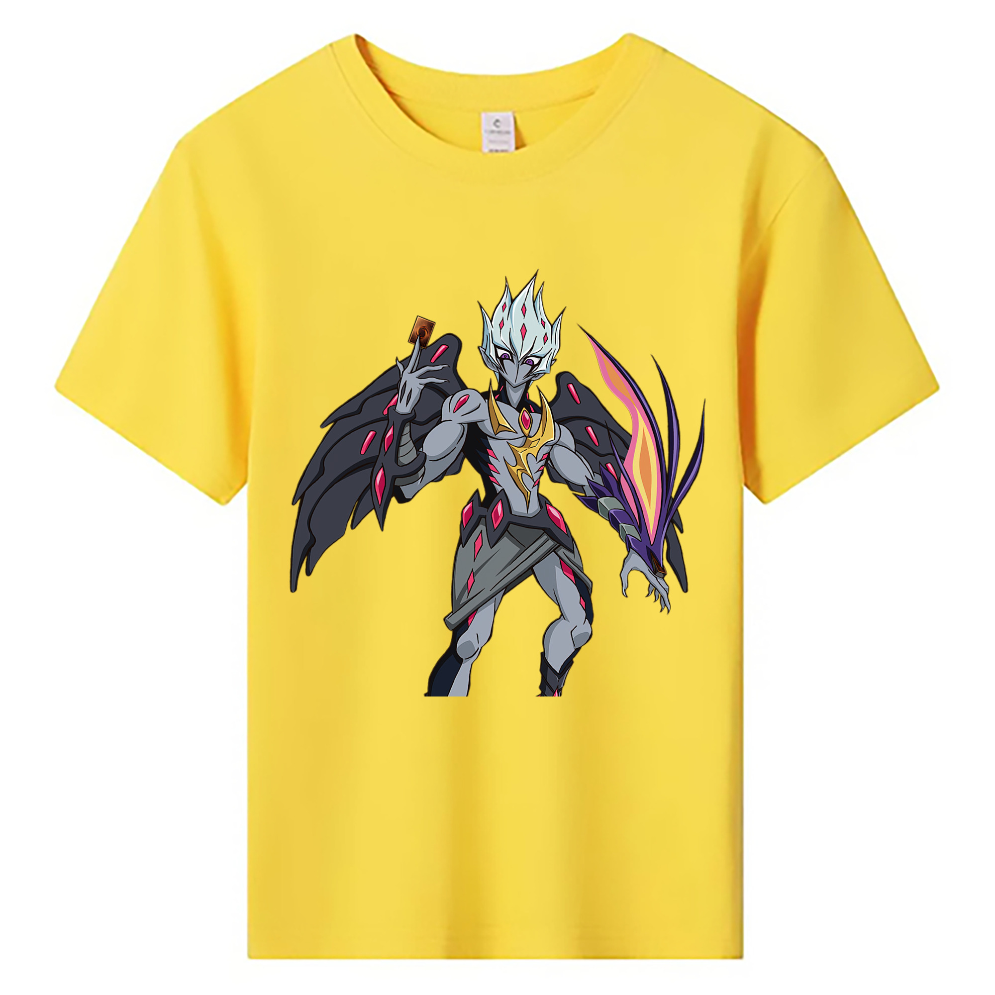 （画像用） 遊☆戯☆王 Yu-Gi-Oh! 綿100％キッズTシャツ（フロントプリント）