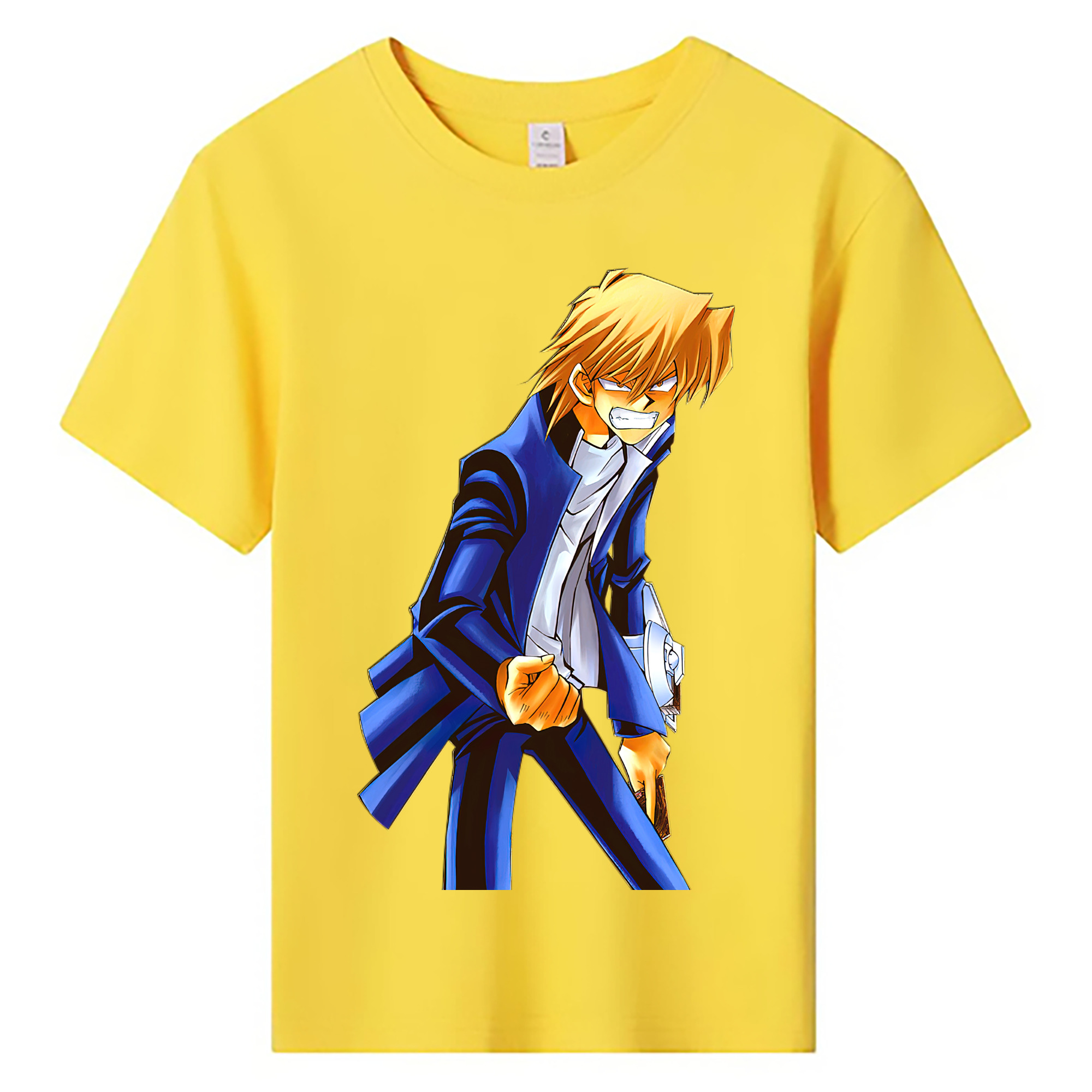 （画像用） 遊☆戯☆王 Yu-Gi-Oh! 綿100％キッズTシャツ（フロントプリント）