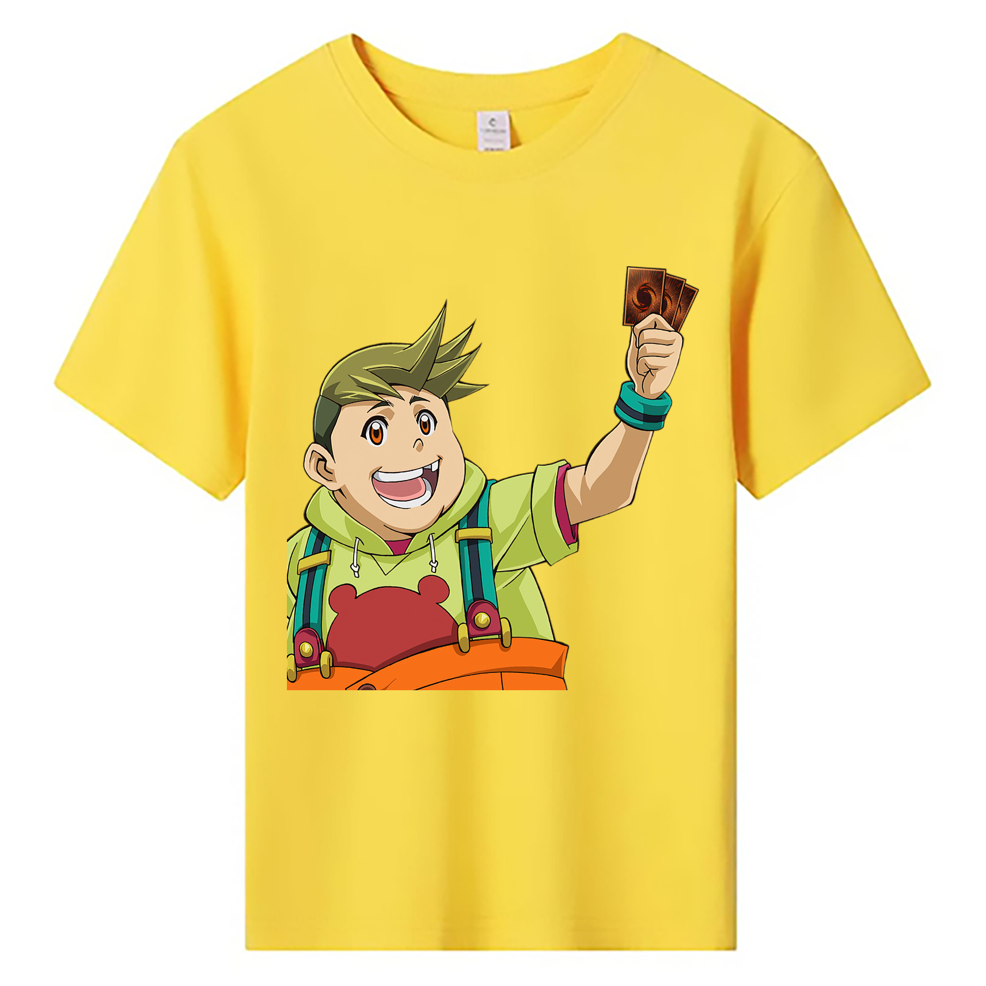 （画像用） 遊☆戯☆王 Yu-Gi-Oh! 綿100％キッズTシャツ（フロントプリント）