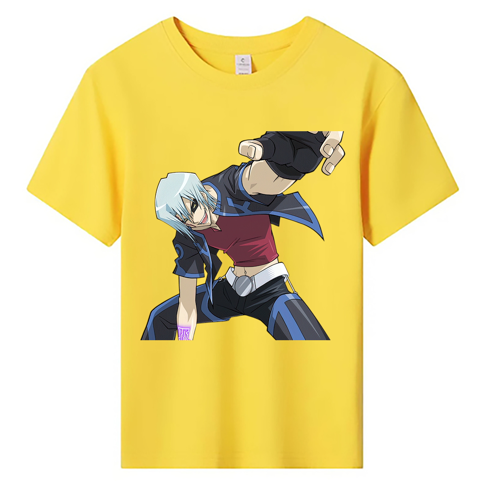 （画像用） 遊☆戯☆王 Yu-Gi-Oh! 綿100％キッズTシャツ（フロントプリント）