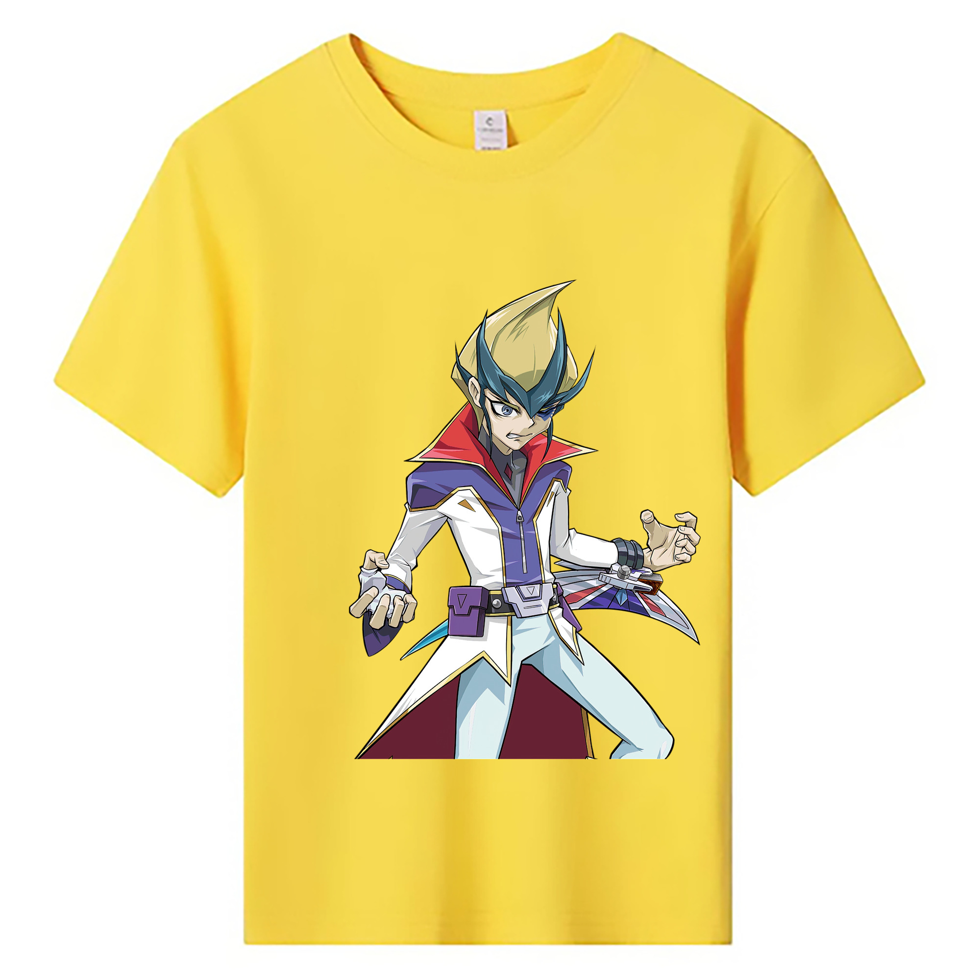 （画像用） 遊☆戯☆王 Yu-Gi-Oh! 綿100％キッズTシャツ（フロントプリント）