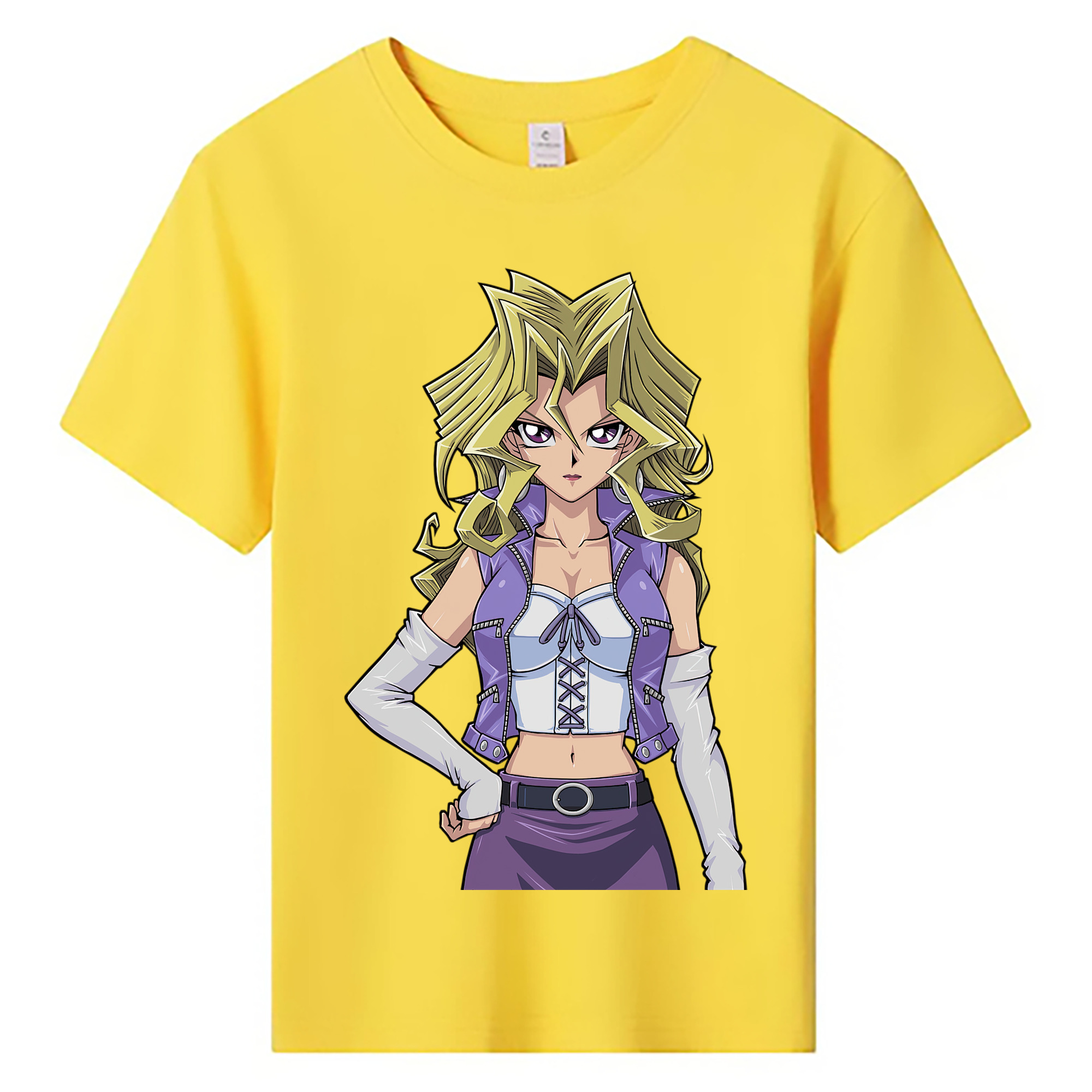 （画像用） 遊☆戯☆王 Yu-Gi-Oh! 綿100％キッズTシャツ（フロントプリント）