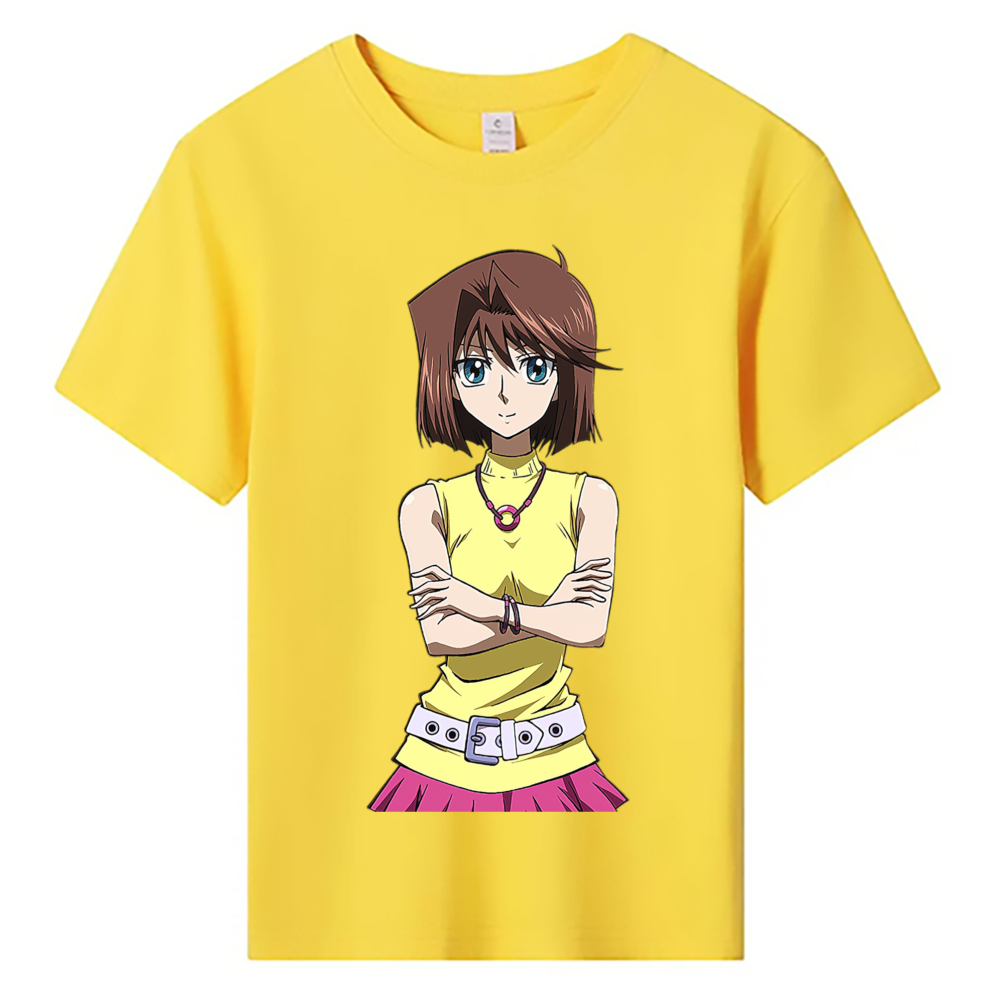 （画像用） 遊☆戯☆王 Yu-Gi-Oh! 綿100％キッズTシャツ（フロントプリント）