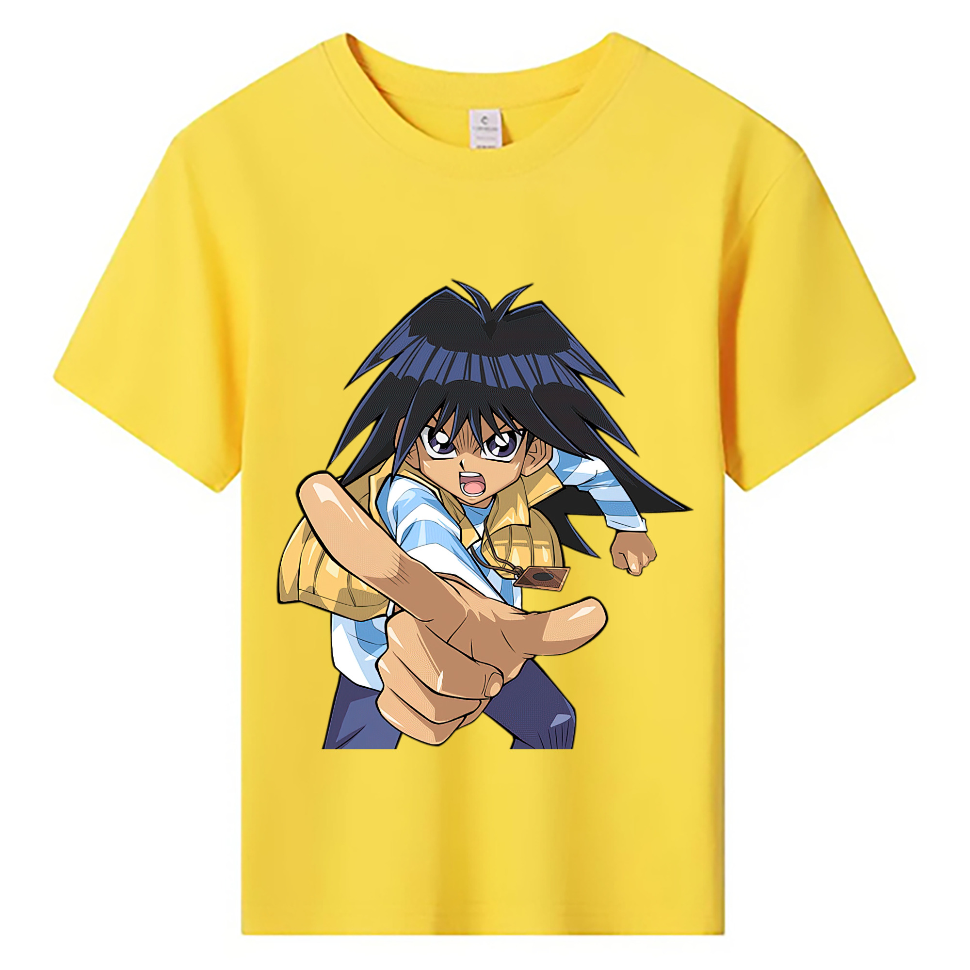 （画像用） 遊☆戯☆王 Yu-Gi-Oh! 綿100％キッズTシャツ（フロントプリント）