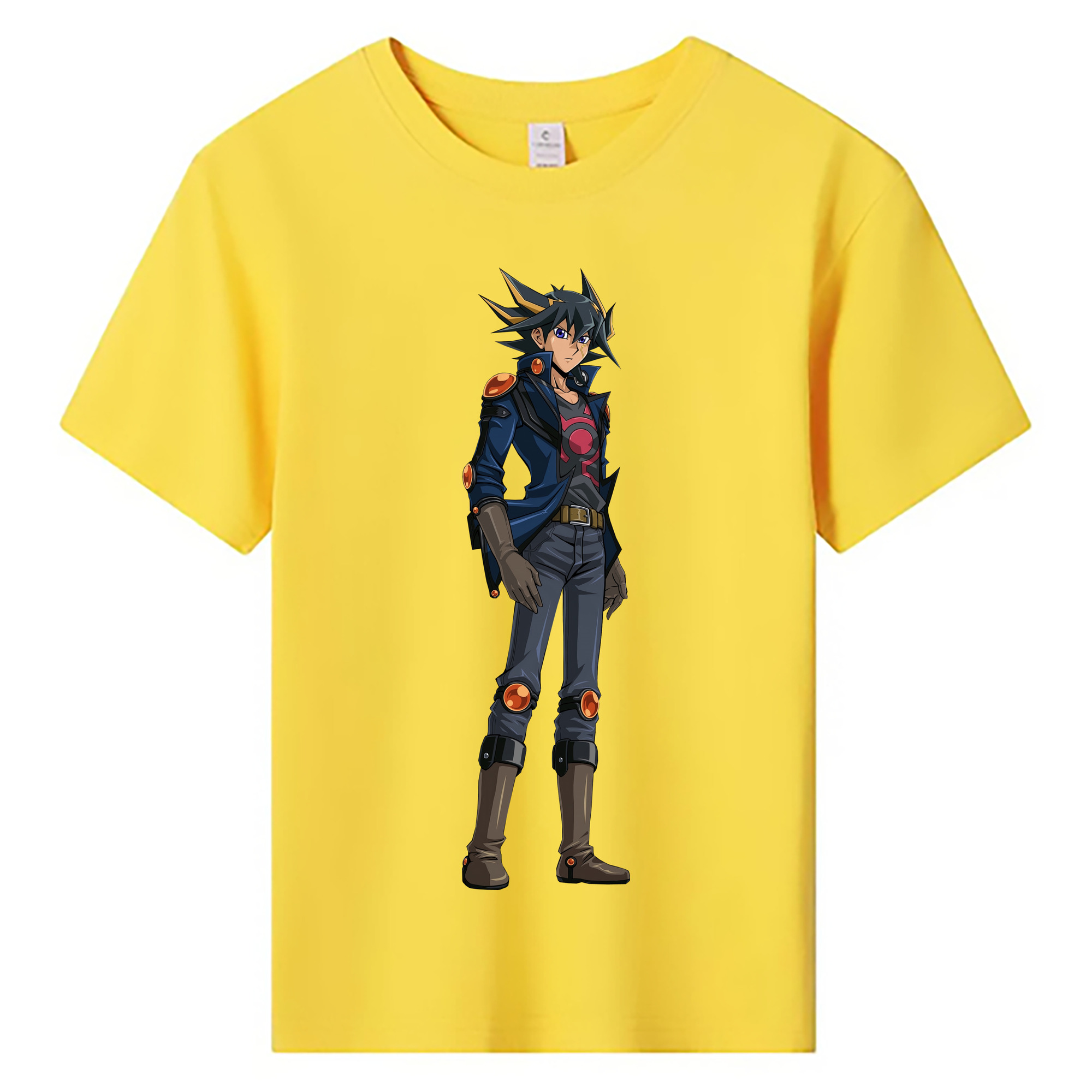 （画像用） 遊☆戯☆王 Yu-Gi-Oh! 綿100％キッズTシャツ（フロントプリント）