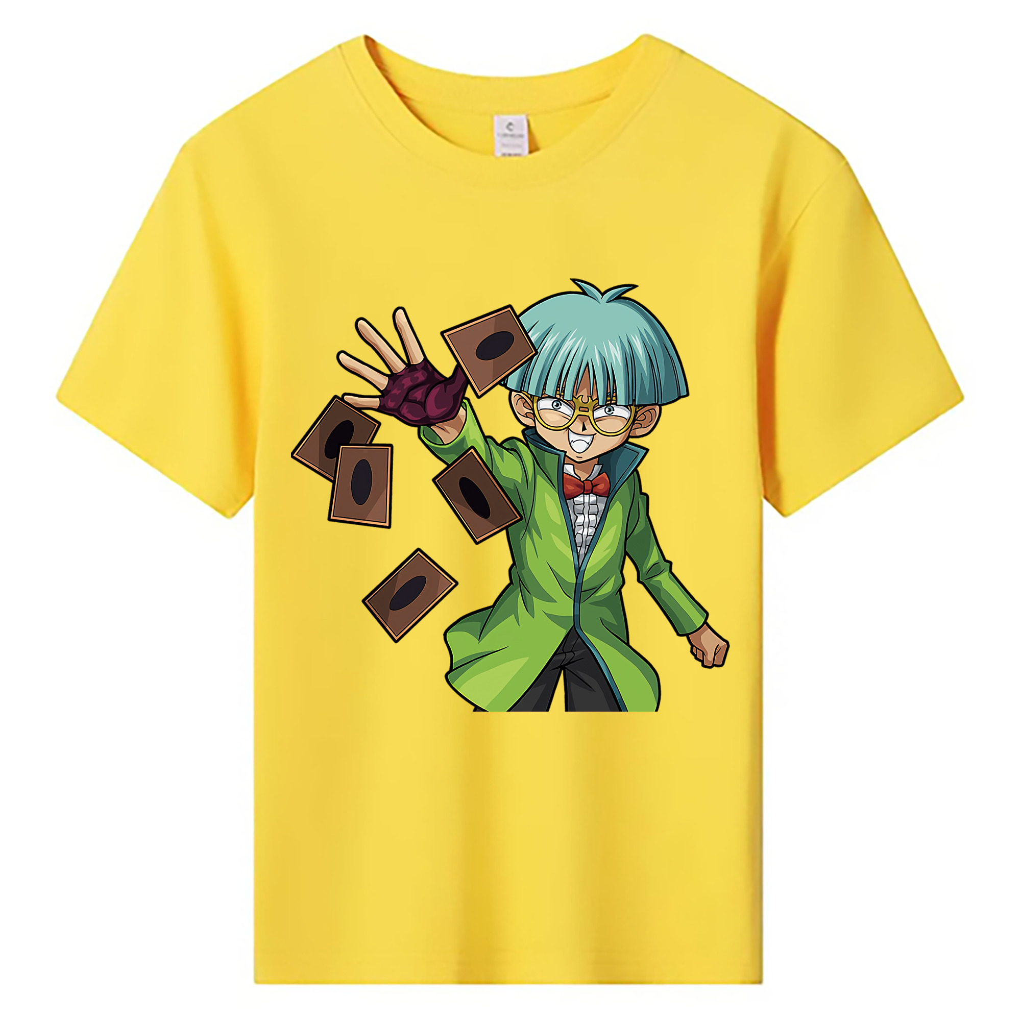 （画像用） 遊☆戯☆王 Yu-Gi-Oh! 綿100％キッズTシャツ（フロントプリント）