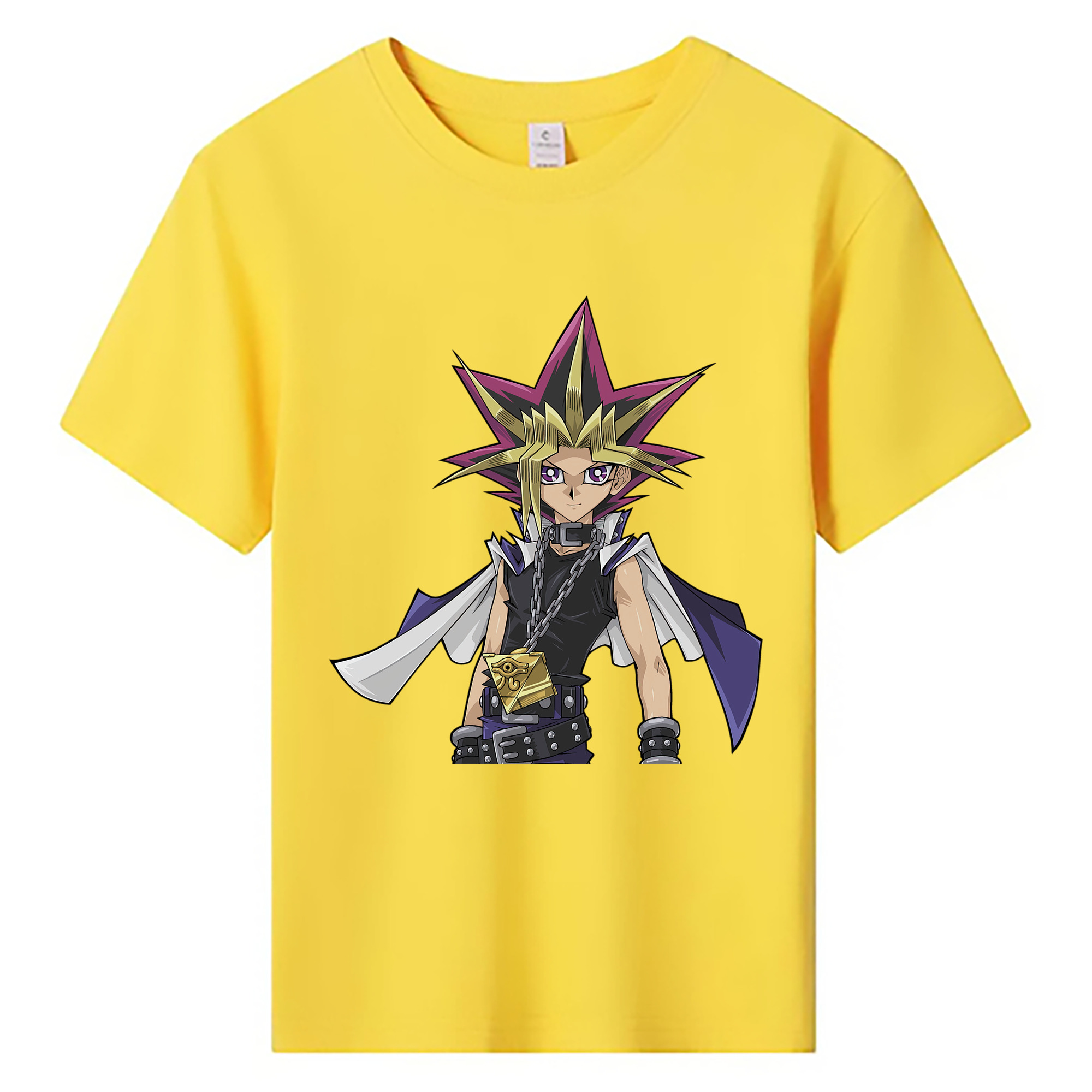 （画像用） 遊☆戯☆王 Yu-Gi-Oh! 綿100％キッズTシャツ（フロントプリント）