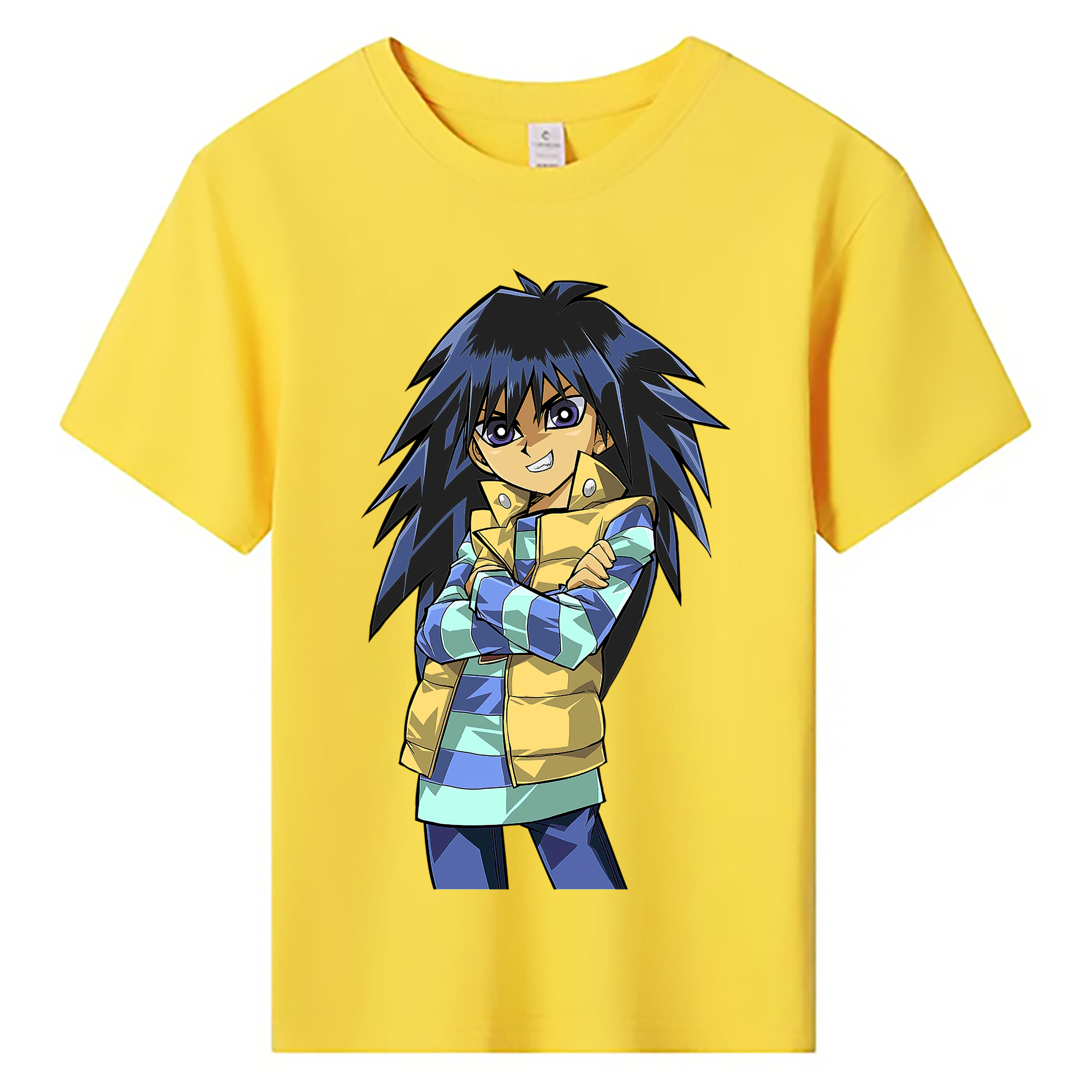 （画像用） 遊☆戯☆王 Yu-Gi-Oh! 綿100％キッズTシャツ（フロントプリント）