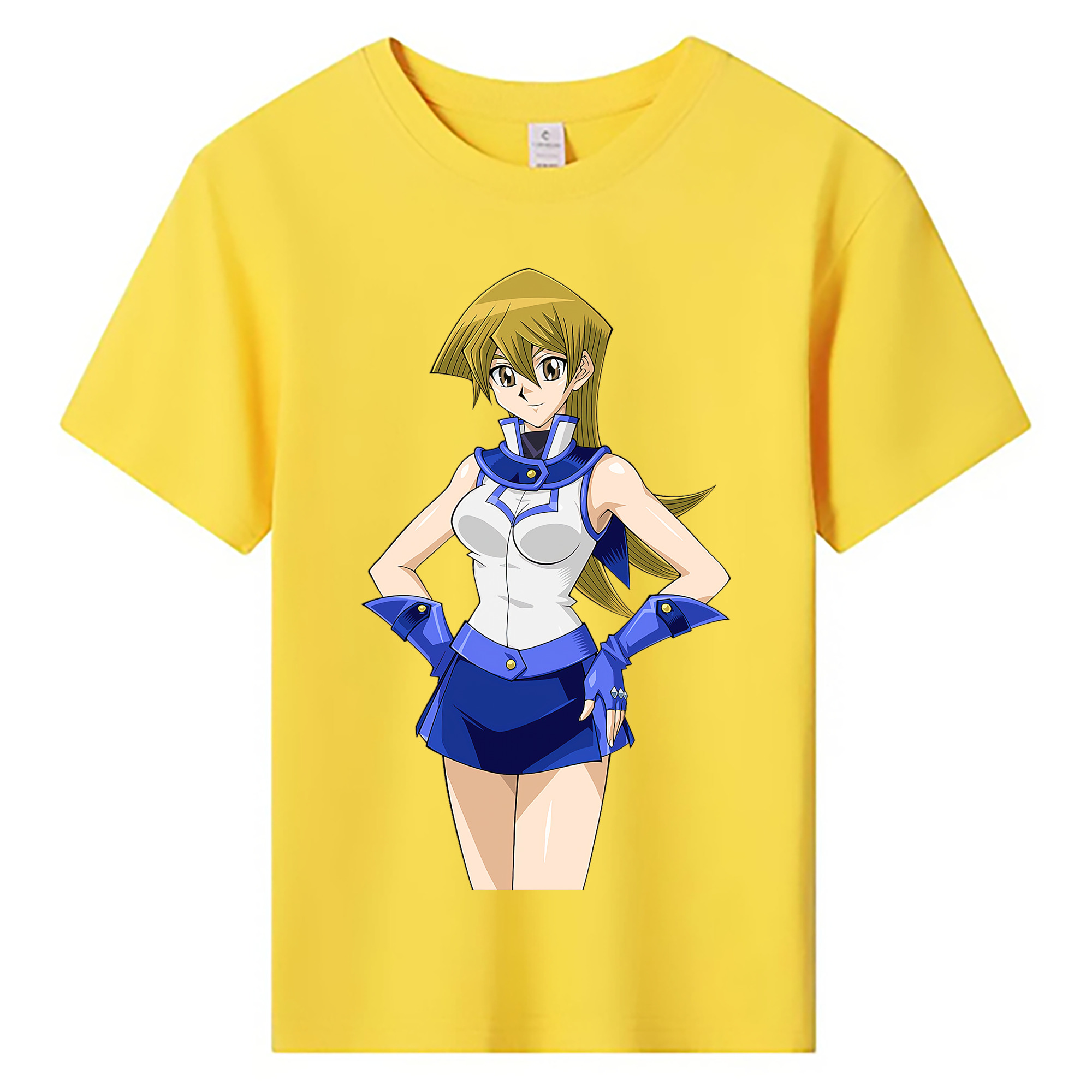 （画像用） 遊☆戯☆王 Yu-Gi-Oh! 綿100％キッズTシャツ（フロントプリント）