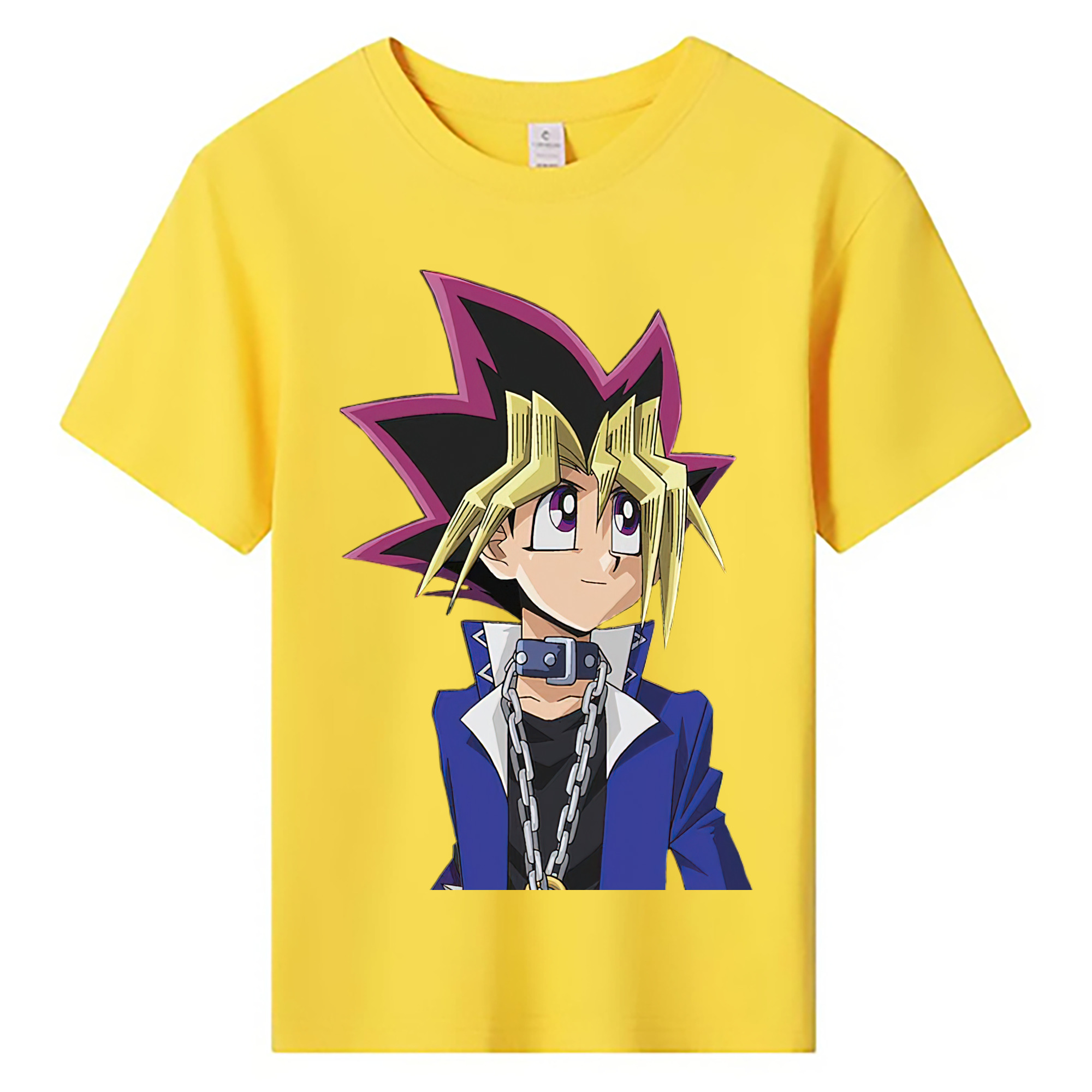 （画像用） 遊☆戯☆王 Yu-Gi-Oh! 綿100％キッズTシャツ（フロントプリント）