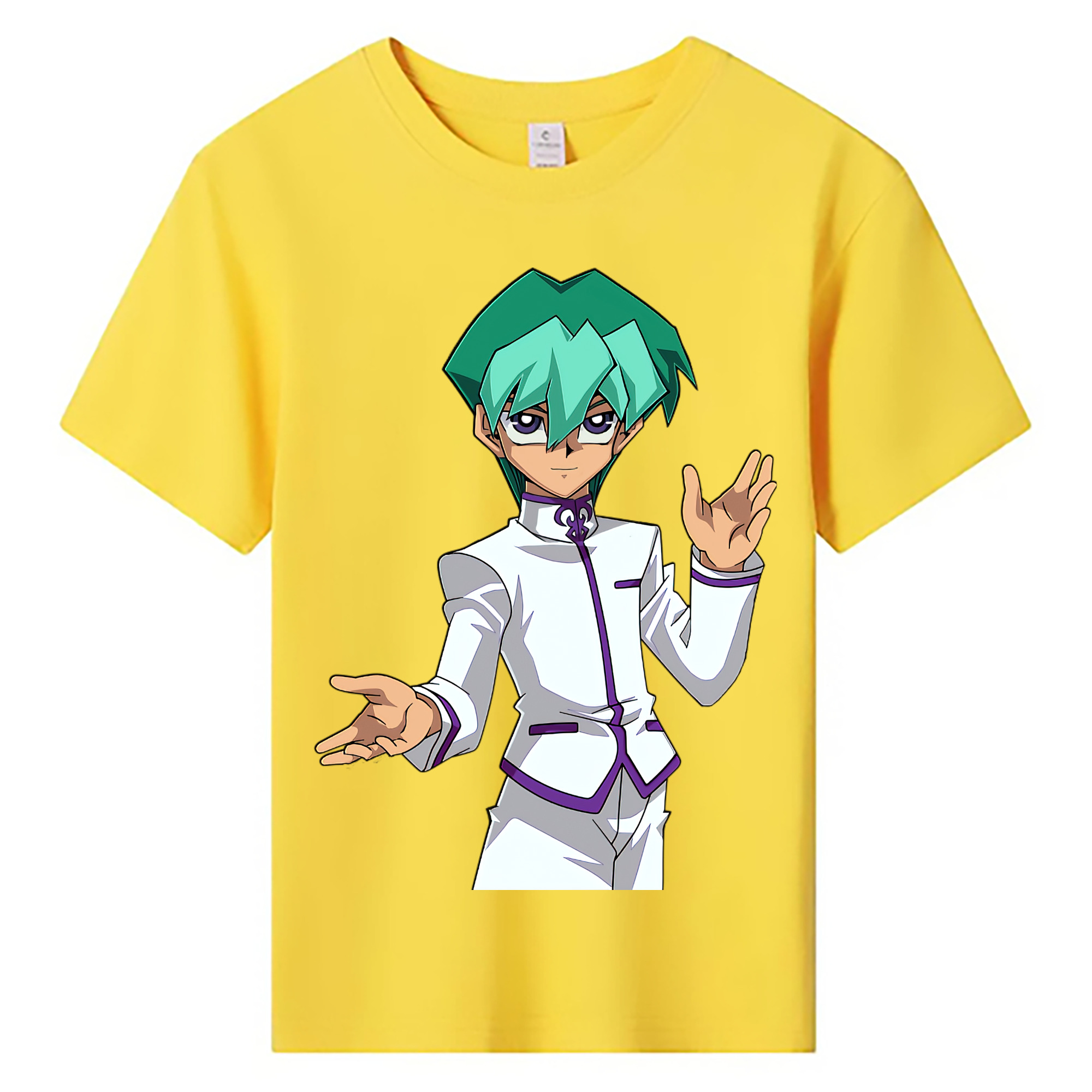 （画像用） 遊☆戯☆王 Yu-Gi-Oh! 綿100％キッズTシャツ（フロントプリント）