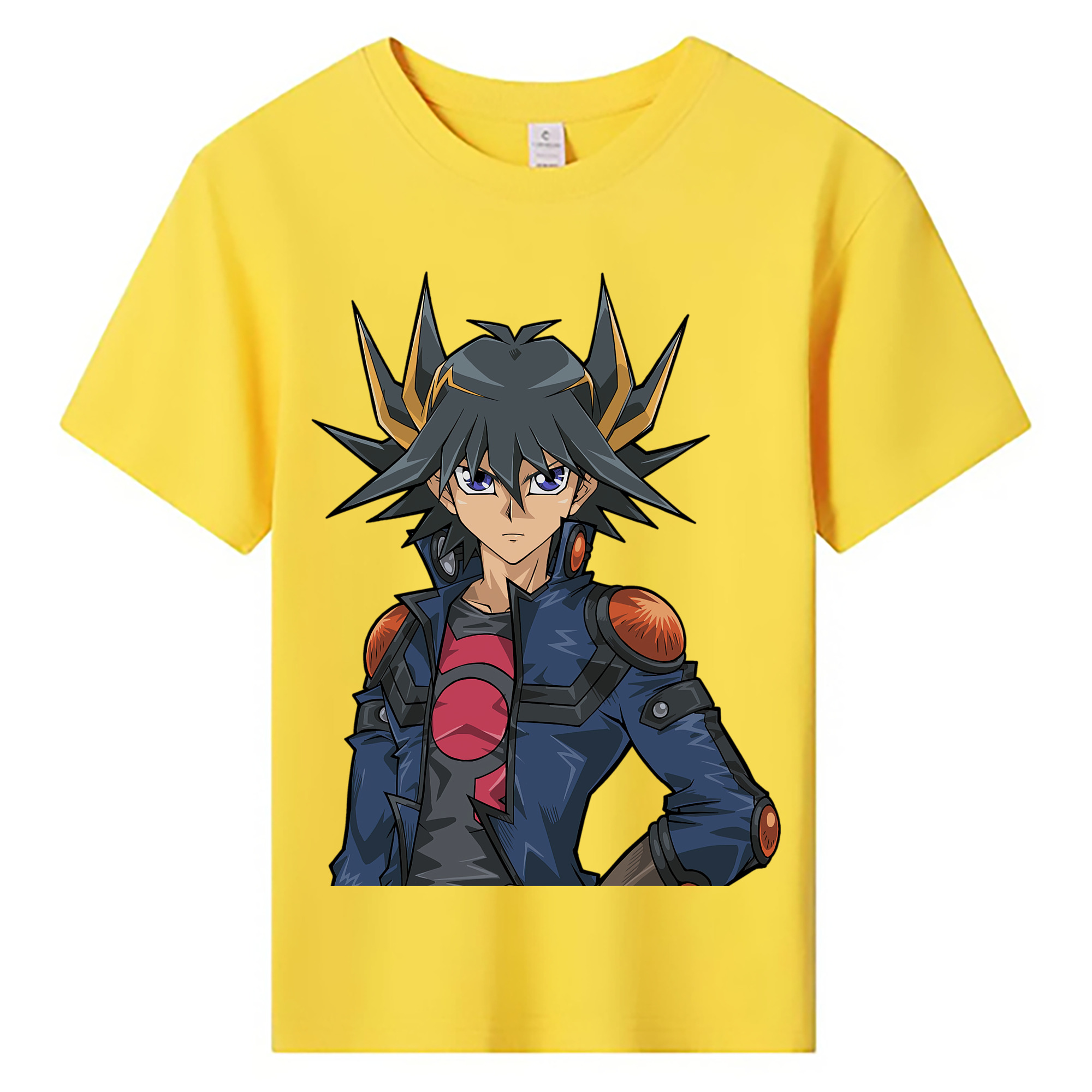 （画像用） 遊☆戯☆王 Yu-Gi-Oh! 綿100％キッズTシャツ（フロントプリント）