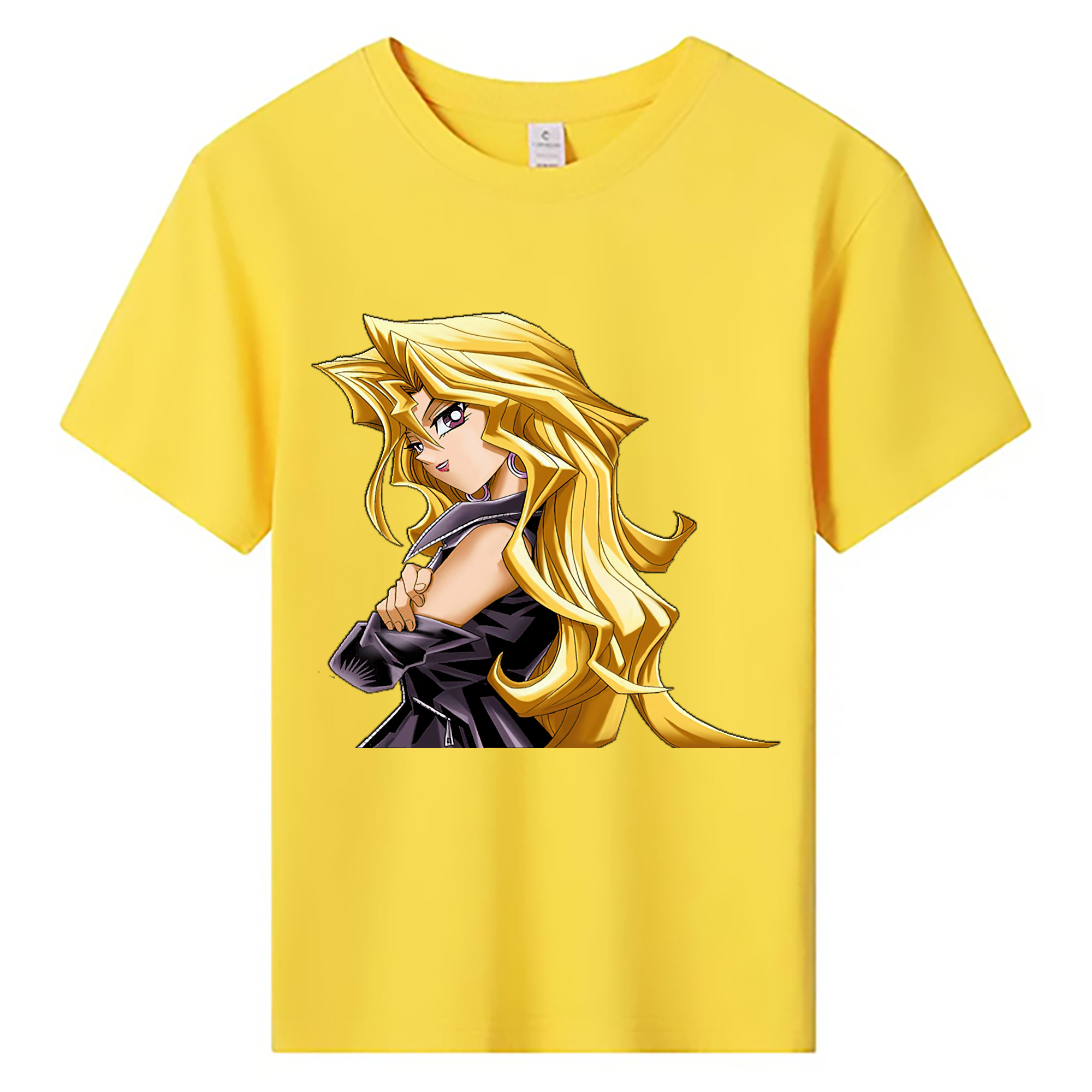 （画像用） 遊☆戯☆王 Yu-Gi-Oh! 綿100％キッズTシャツ（フロントプリント）
