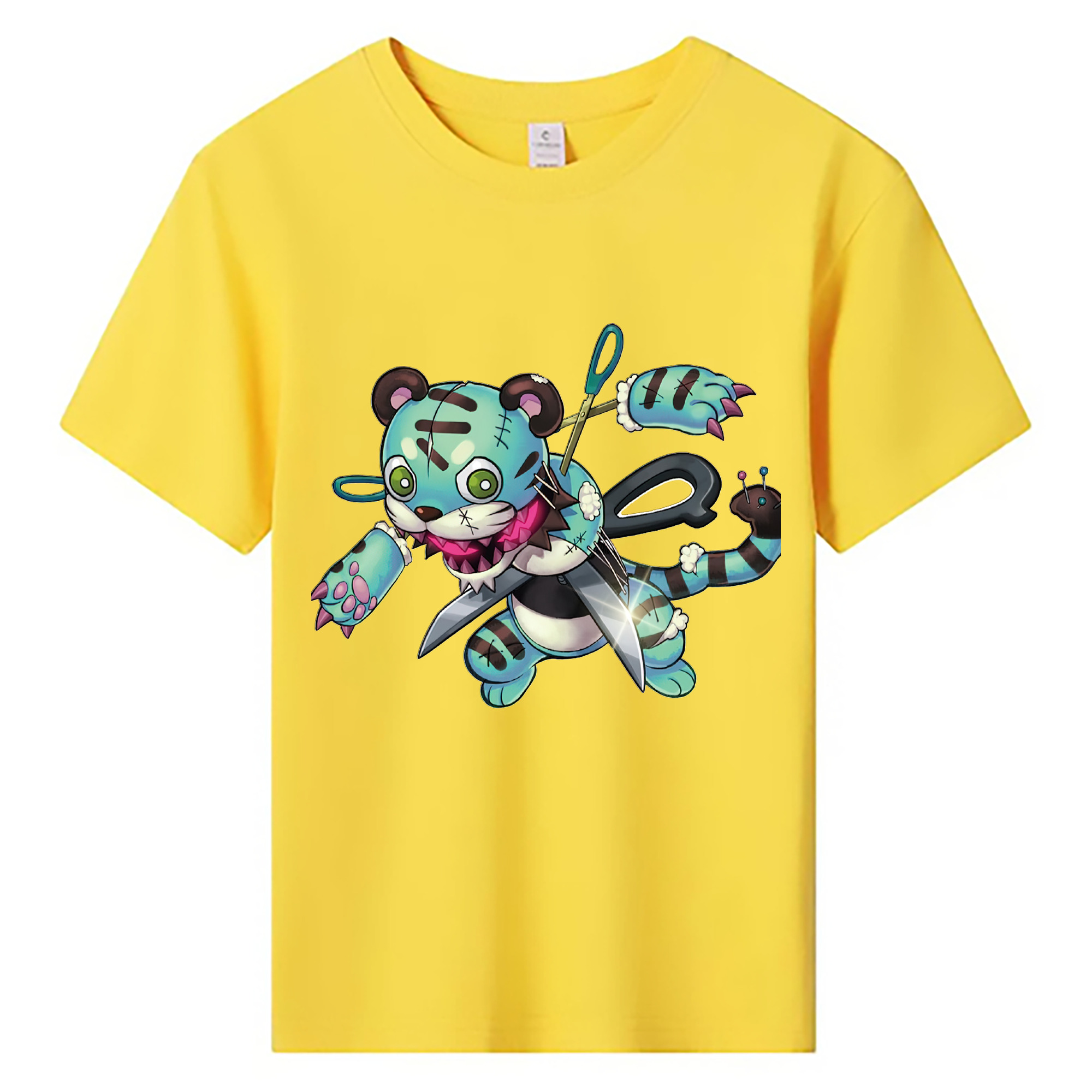 （画像用） 遊☆戯☆王 Yu-Gi-Oh! 綿100％キッズTシャツ（フロントプリント）