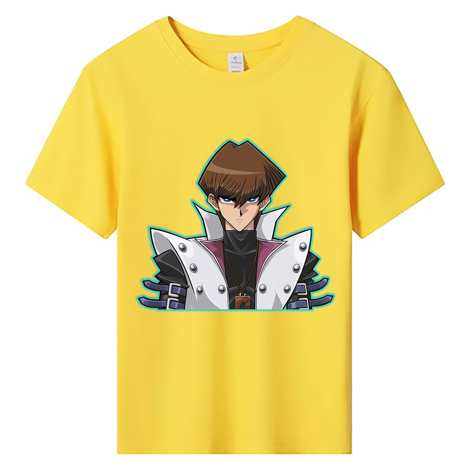 （画像用） 遊☆戯☆王 Yu-Gi-Oh! 綿100％キッズTシャツ（フロントプリント）