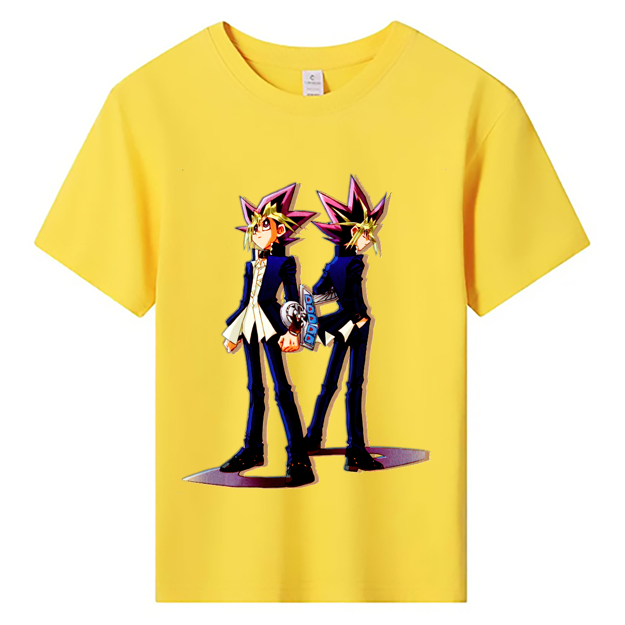 （画像用） 遊☆戯☆王 Yu-Gi-Oh! 綿100％キッズTシャツ（フロントプリント）
