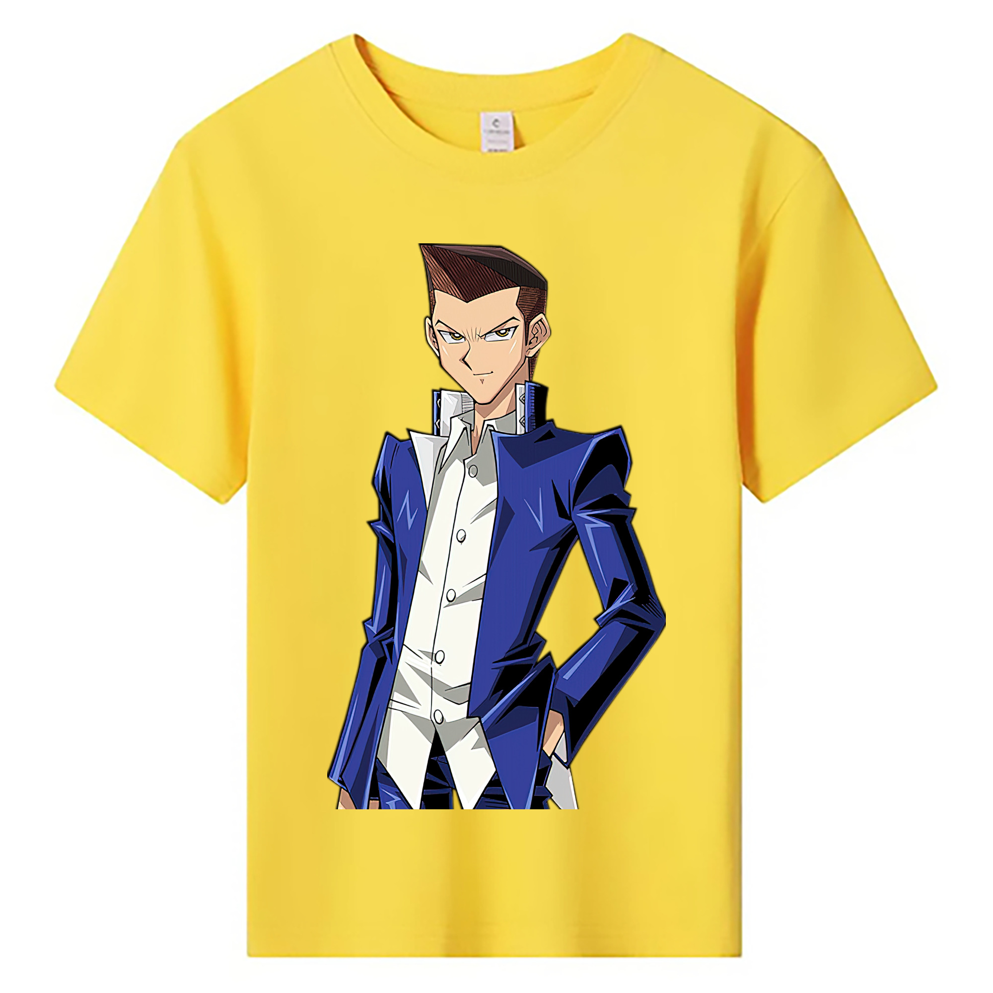 （画像用） 遊☆戯☆王 Yu-Gi-Oh! 綿100％キッズTシャツ（フロントプリント）