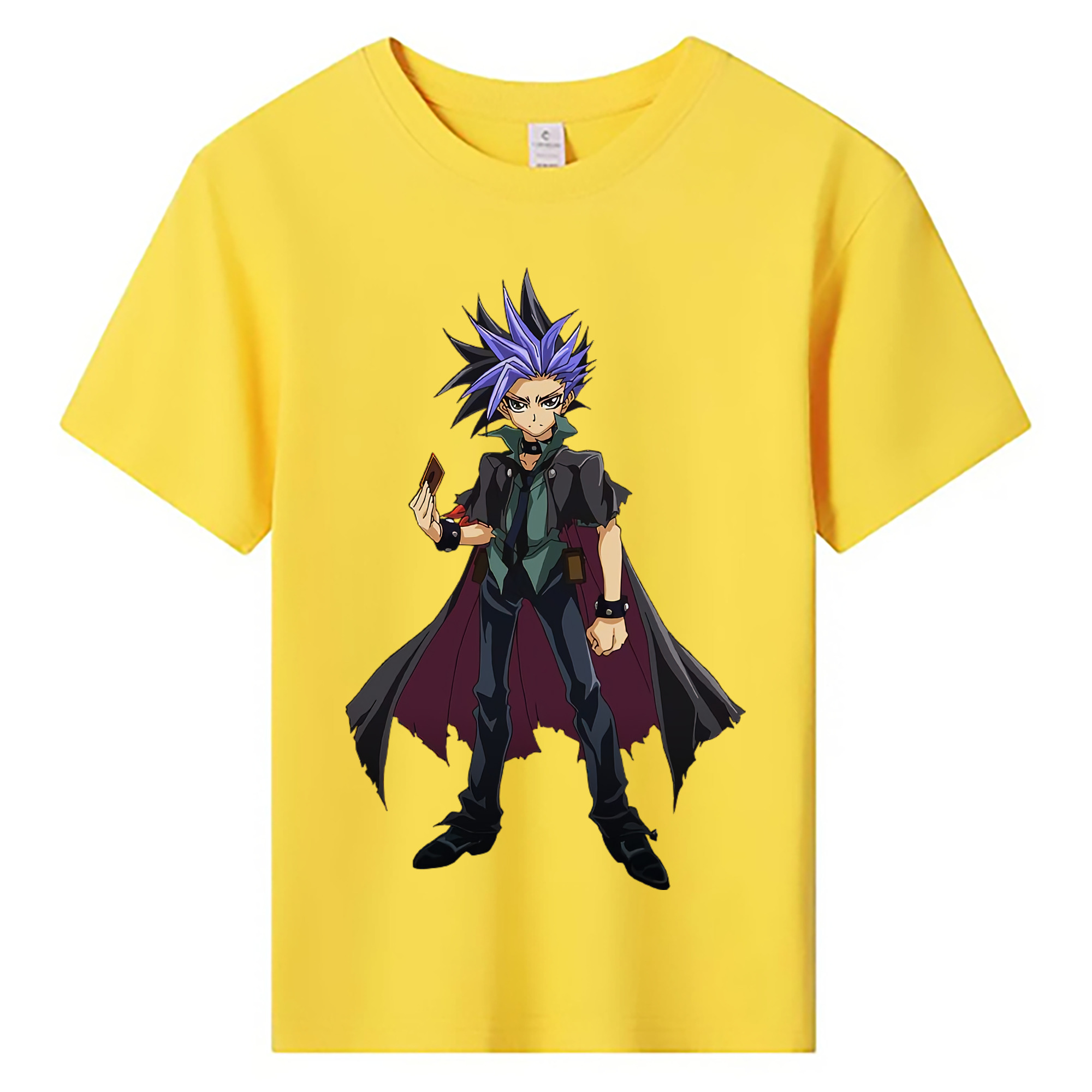 （画像用） 遊☆戯☆王 Yu-Gi-Oh! 綿100％キッズTシャツ（フロントプリント）