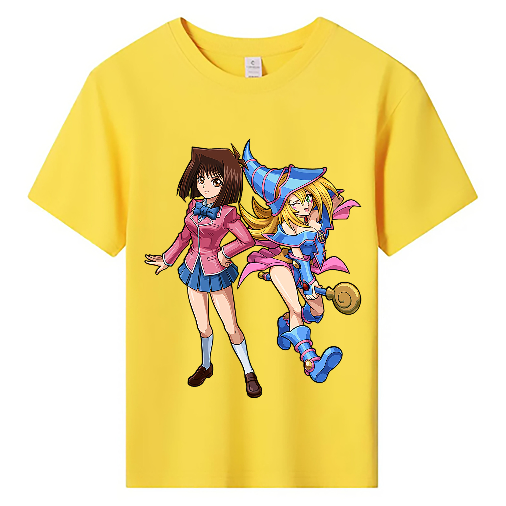 （画像用） 遊☆戯☆王 Yu-Gi-Oh! 綿100％キッズTシャツ（フロントプリント）