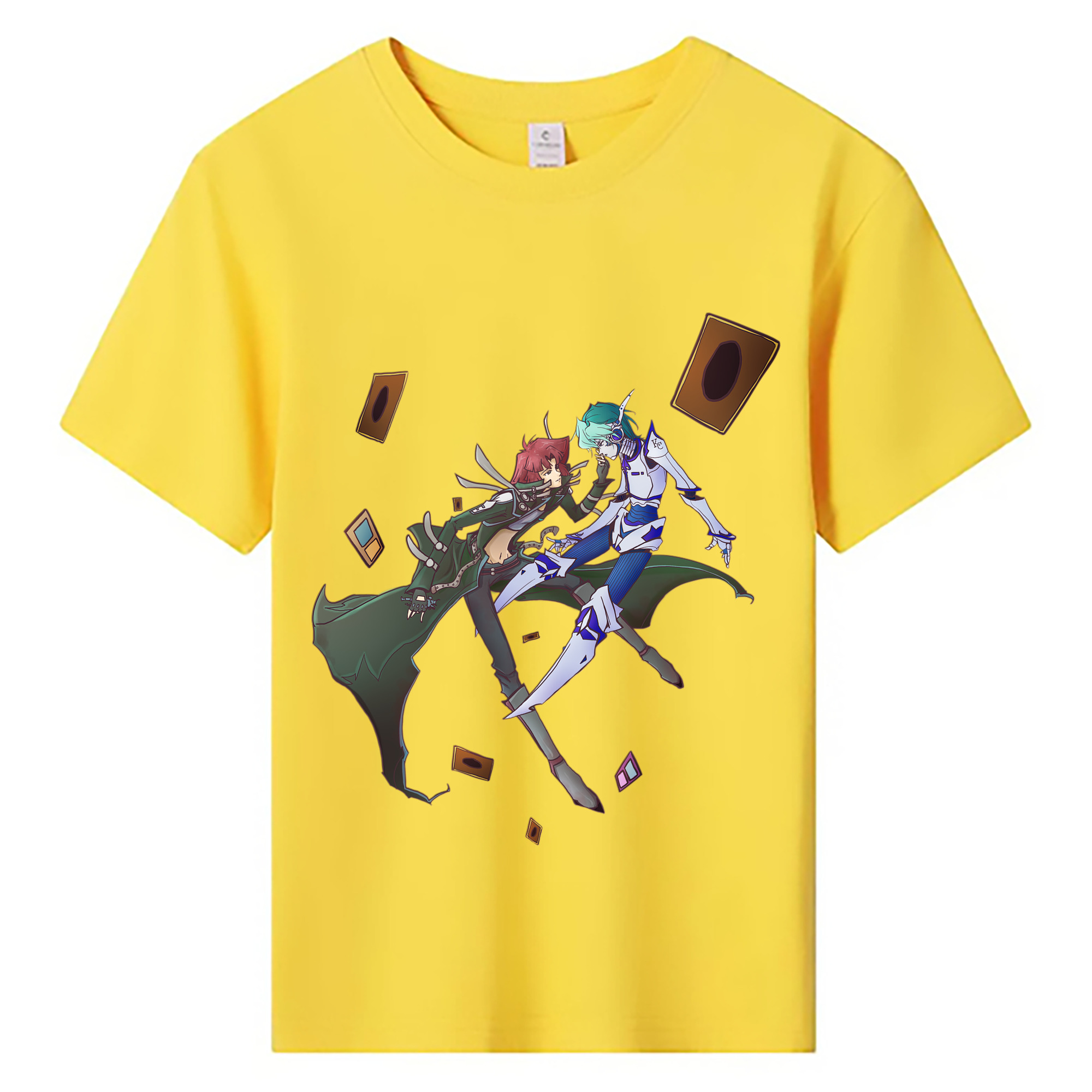 （画像用） 遊☆戯☆王 Yu-Gi-Oh! 綿100％キッズTシャツ（フロントプリント）