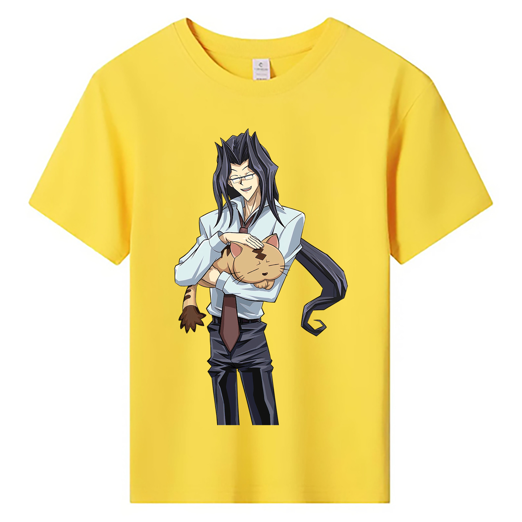 （画像用） 遊☆戯☆王 Yu-Gi-Oh! 綿100％キッズTシャツ（フロントプリント）