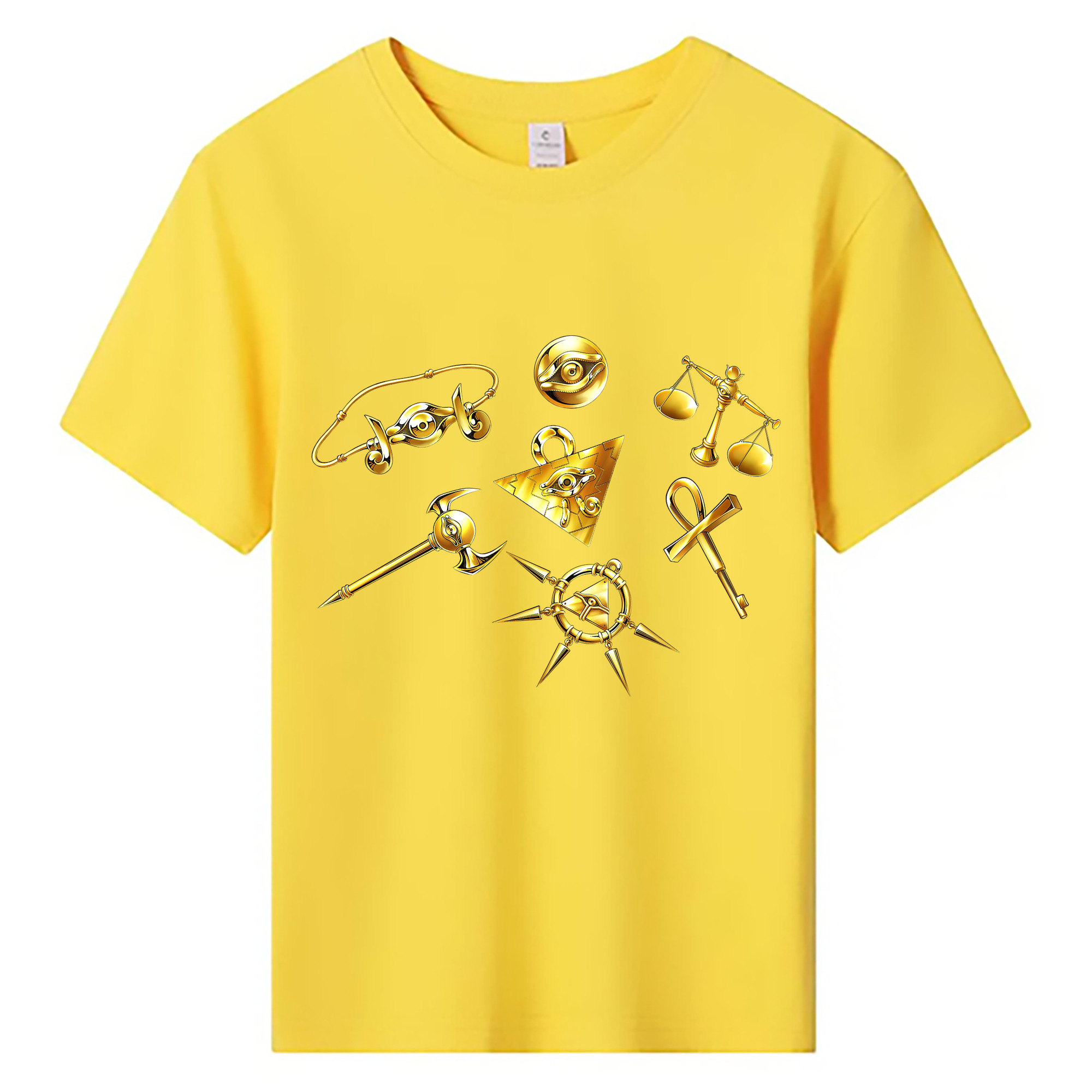 （画像用） 遊☆戯☆王 Yu-Gi-Oh! 綿100％キッズTシャツ（フロントプリント）
