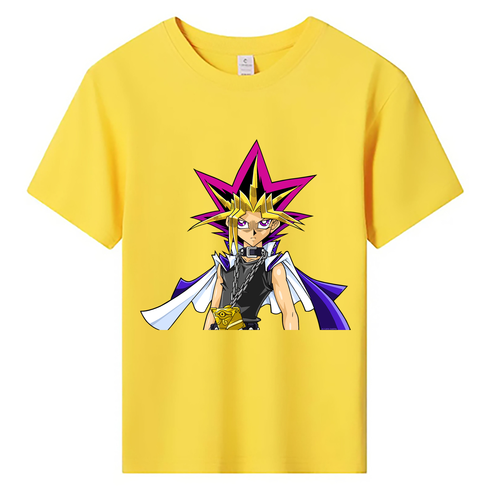 （画像用） 遊☆戯☆王 Yu-Gi-Oh! 綿100％キッズTシャツ（フロントプリント）