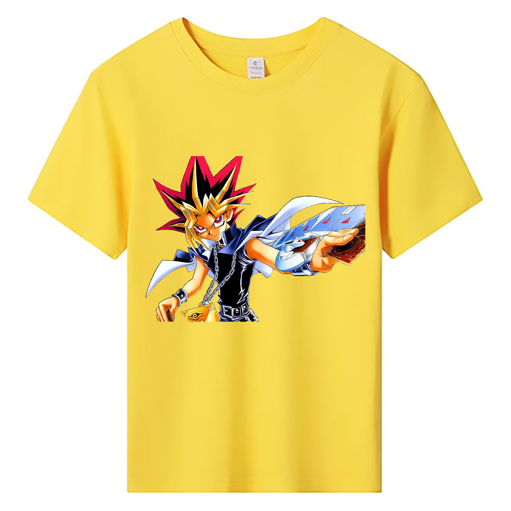（画像用） 遊☆戯☆王 Yu-Gi-Oh! 綿100％キッズTシャツ（フロントプリント）