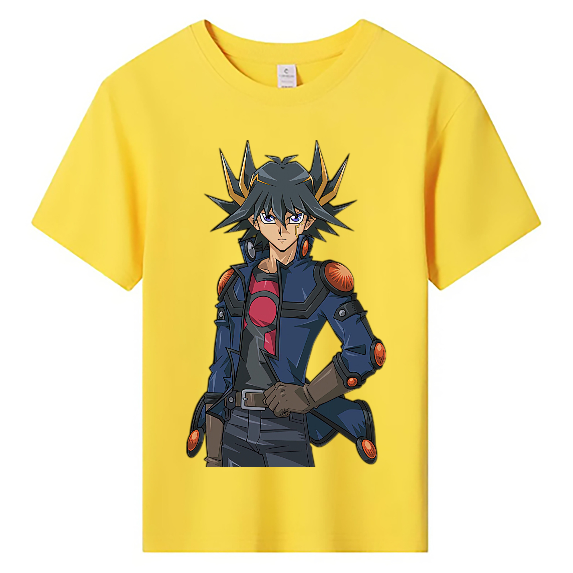 （画像用） 遊☆戯☆王 Yu-Gi-Oh! 綿100％キッズTシャツ（フロントプリント）