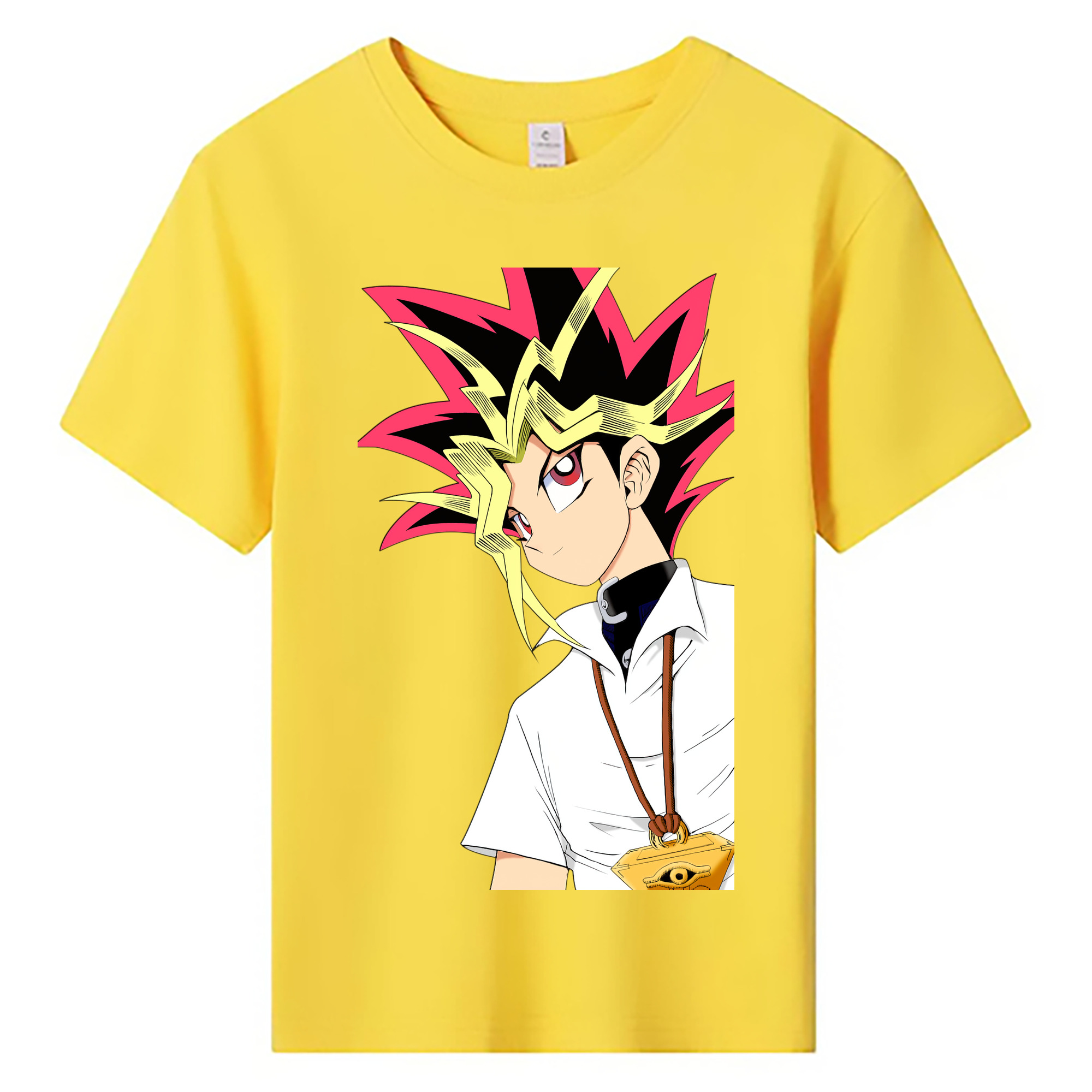 （画像用） 遊☆戯☆王 Yu-Gi-Oh! 綿100％キッズTシャツ（フロントプリント）