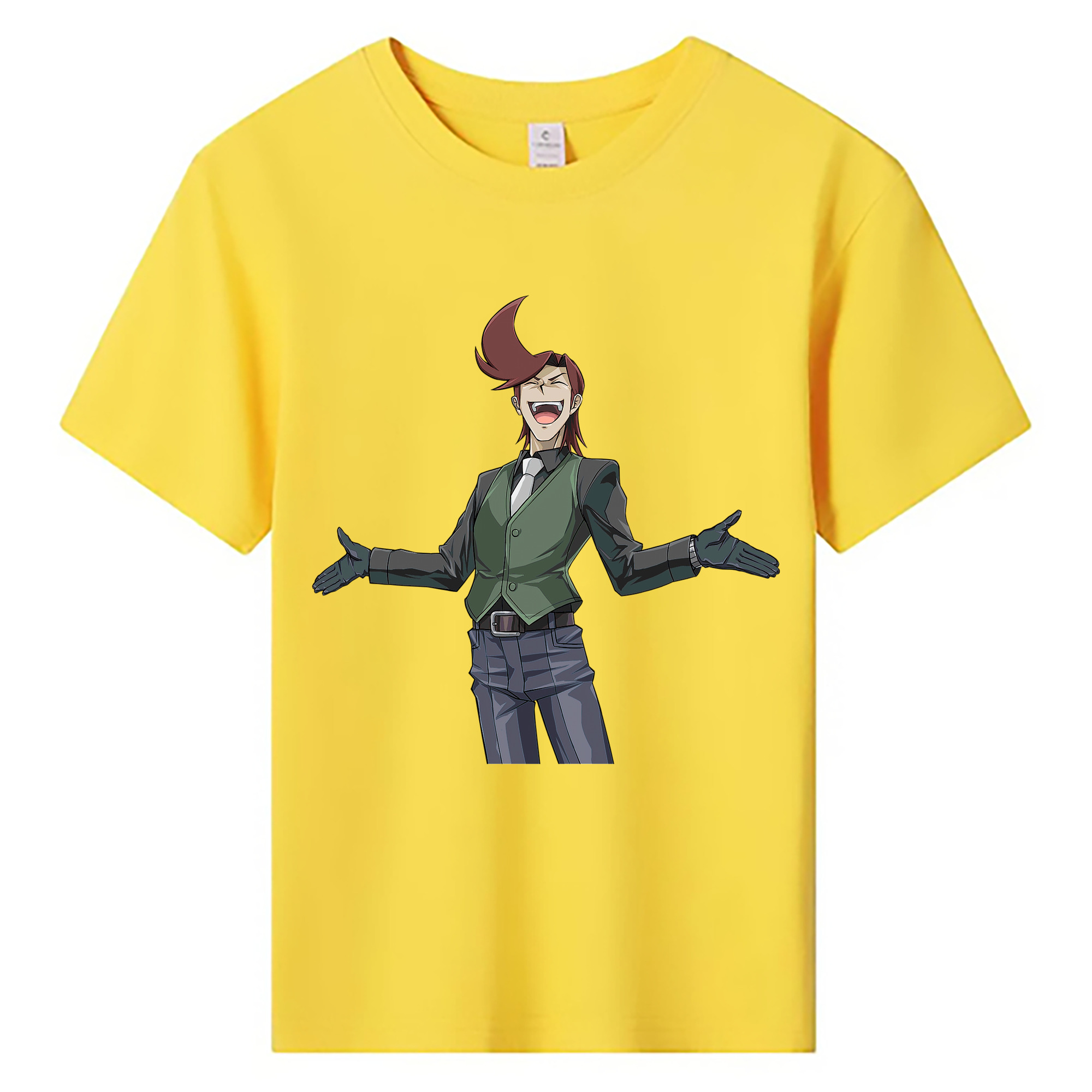 （画像用） 遊☆戯☆王 Yu-Gi-Oh! 綿100％キッズTシャツ（フロントプリント）