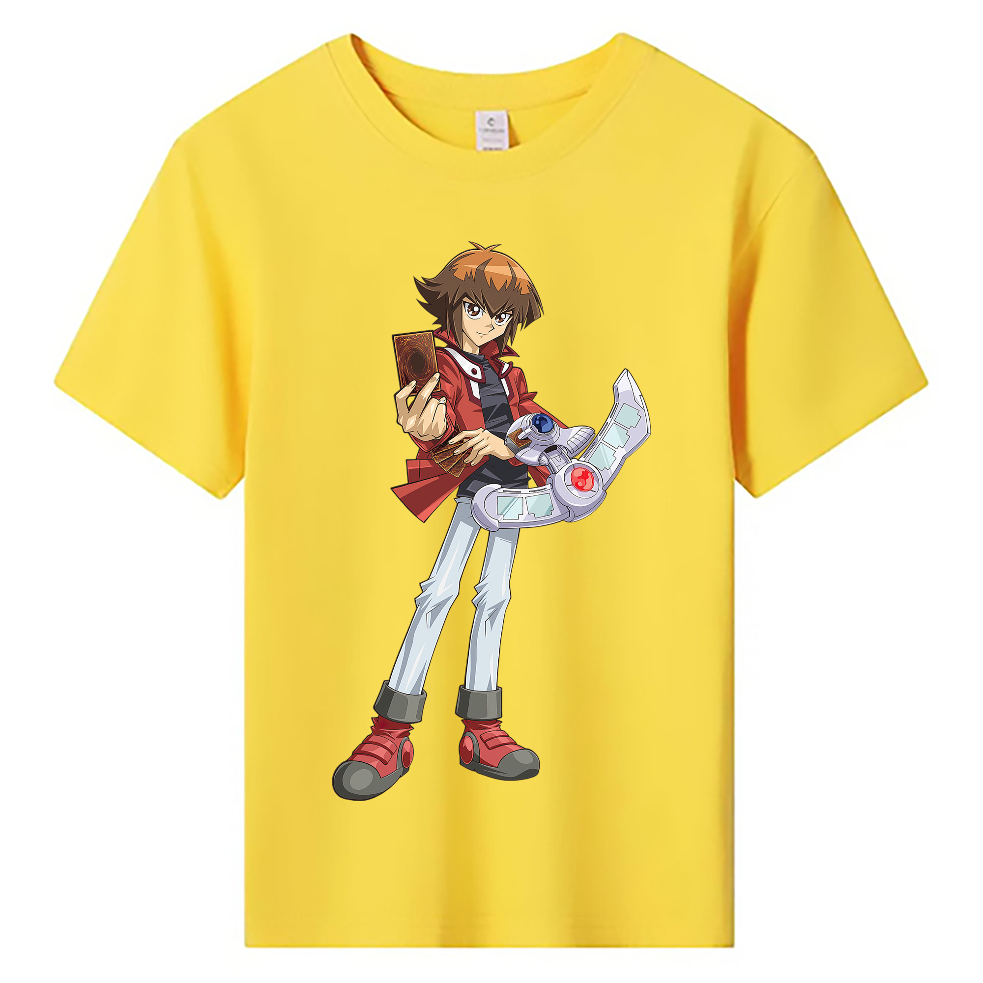 （画像用） 遊☆戯☆王 Yu-Gi-Oh! 綿100％キッズTシャツ（フロントプリント）