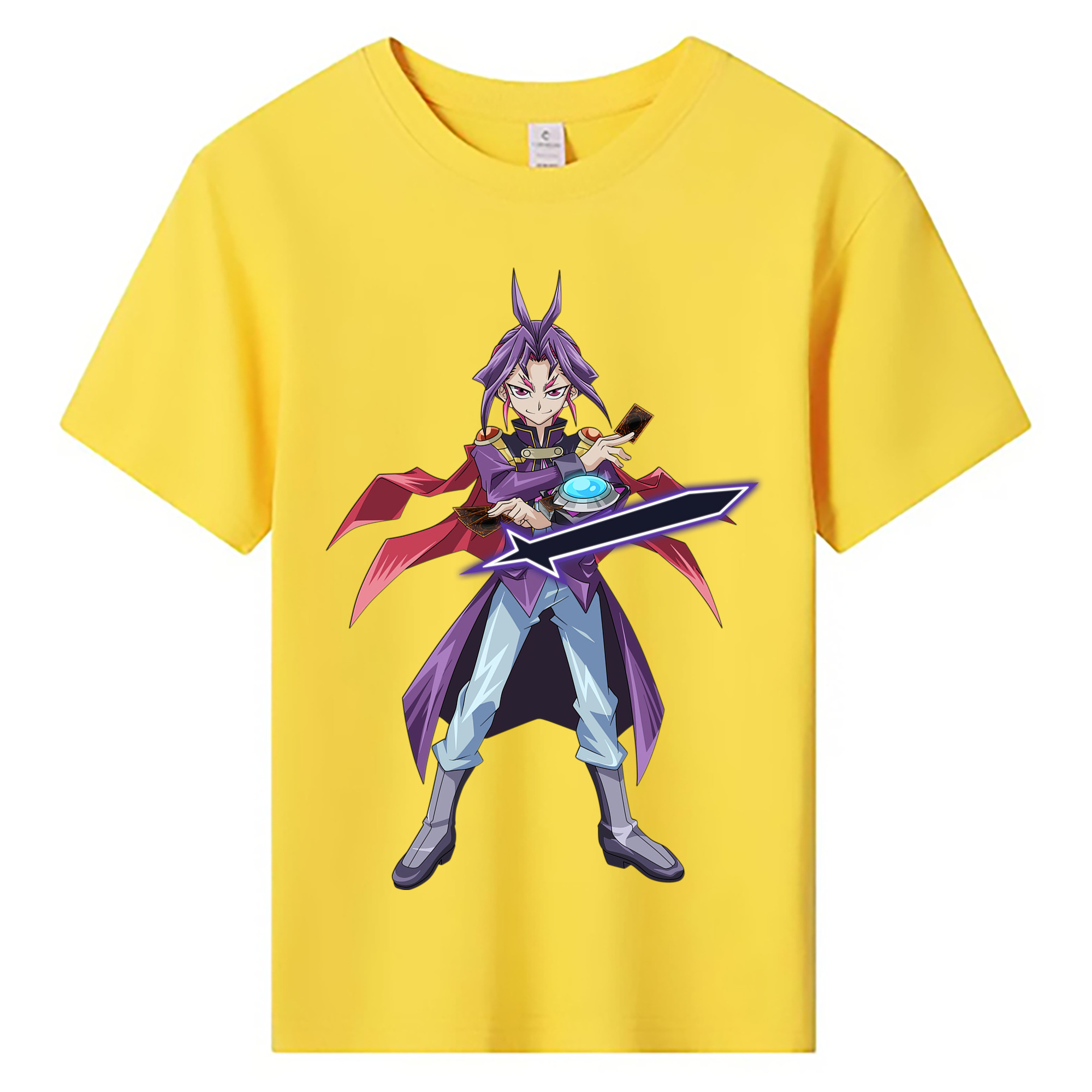 （画像用） 遊☆戯☆王 Yu-Gi-Oh! 綿100％キッズTシャツ（フロントプリント）