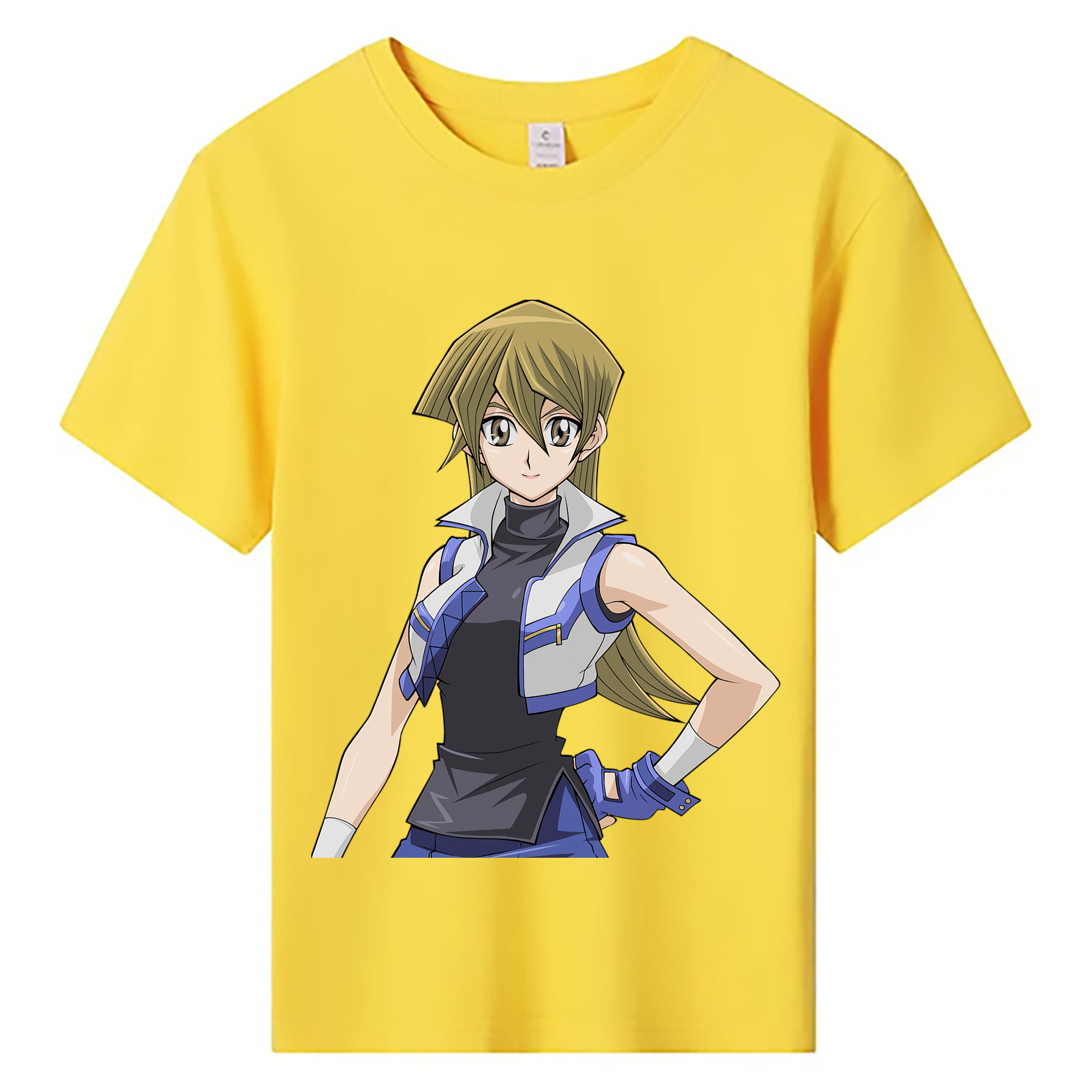 （画像用） 遊☆戯☆王 Yu-Gi-Oh! 綿100％キッズTシャツ（フロントプリント）
