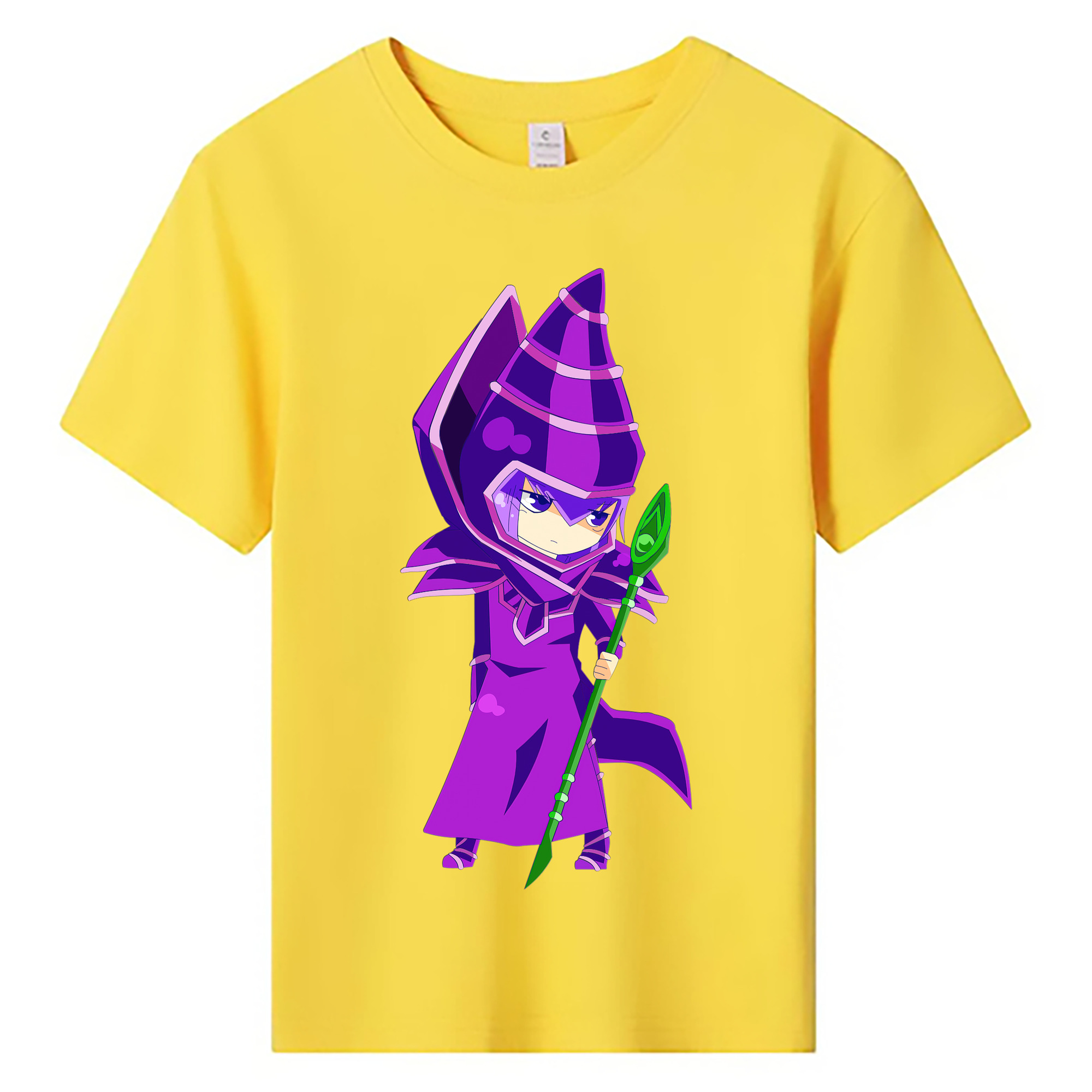 （画像用） 遊☆戯☆王 Yu-Gi-Oh! 綿100％キッズTシャツ（フロントプリント）