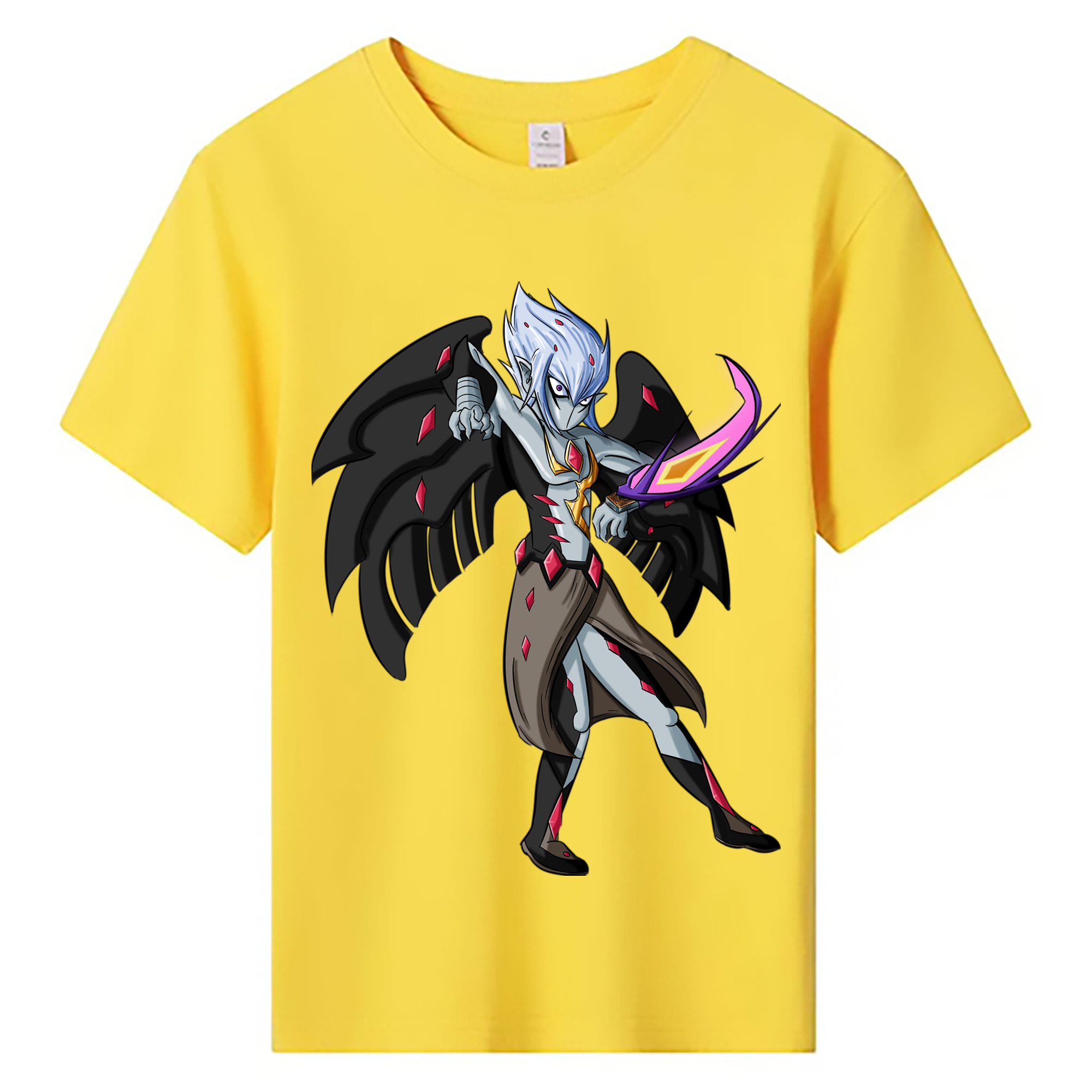 （画像用） 遊☆戯☆王 Yu-Gi-Oh! 綿100％キッズTシャツ（フロントプリント）
