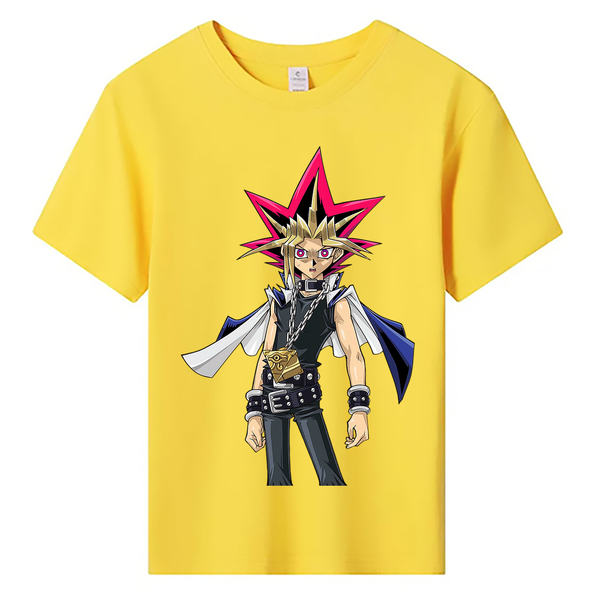 （画像用） 遊☆戯☆王 Yu-Gi-Oh! 綿100％キッズTシャツ（フロントプリント）