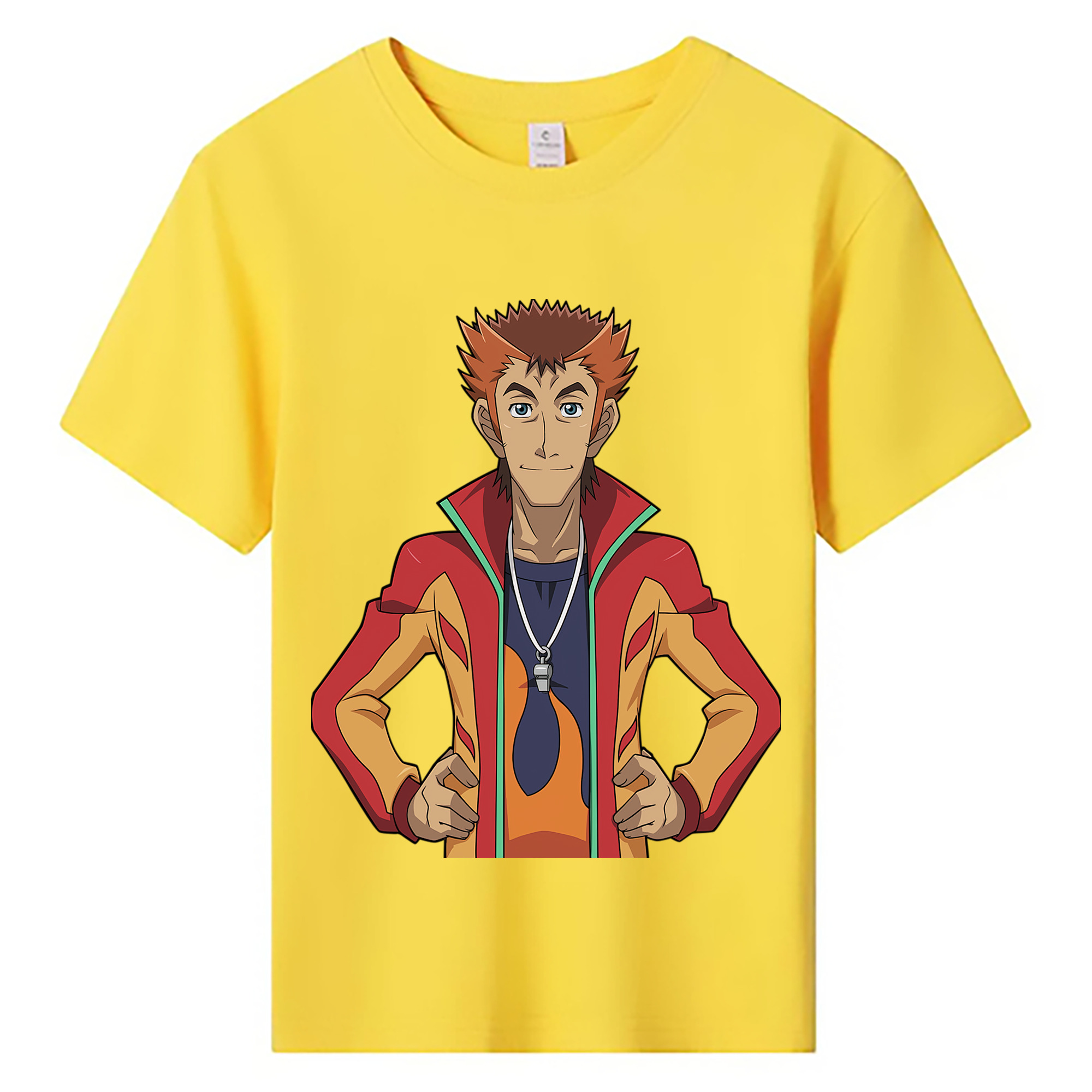 （画像用） 遊☆戯☆王 Yu-Gi-Oh! 綿100％キッズTシャツ（フロントプリント）