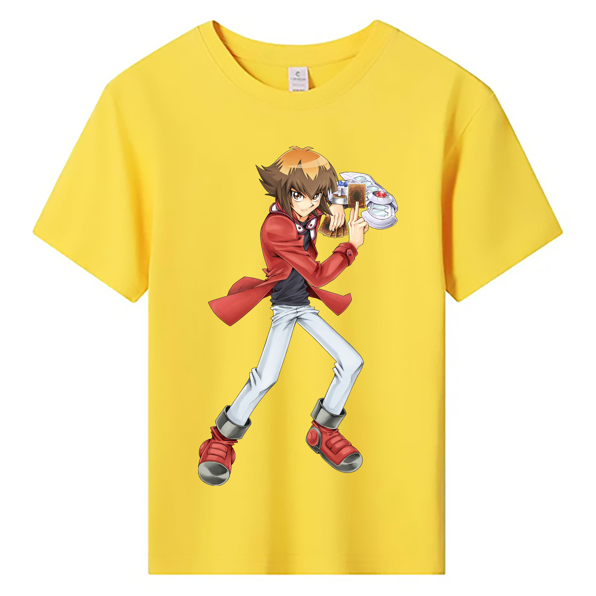 （画像用） 遊☆戯☆王 Yu-Gi-Oh! 綿100％キッズTシャツ（フロントプリント）