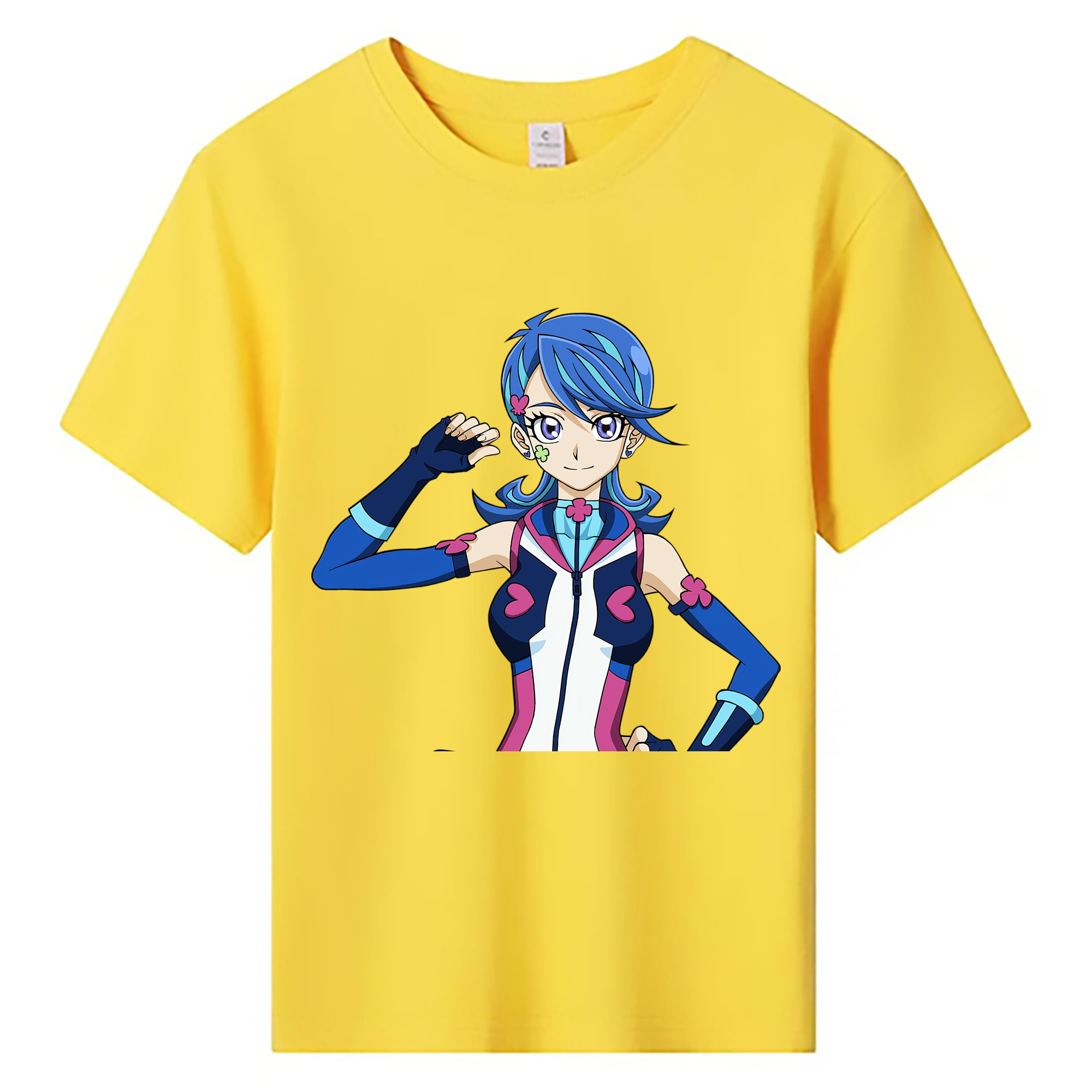 （画像用） 遊☆戯☆王 Yu-Gi-Oh! 綿100％キッズTシャツ（フロントプリント）