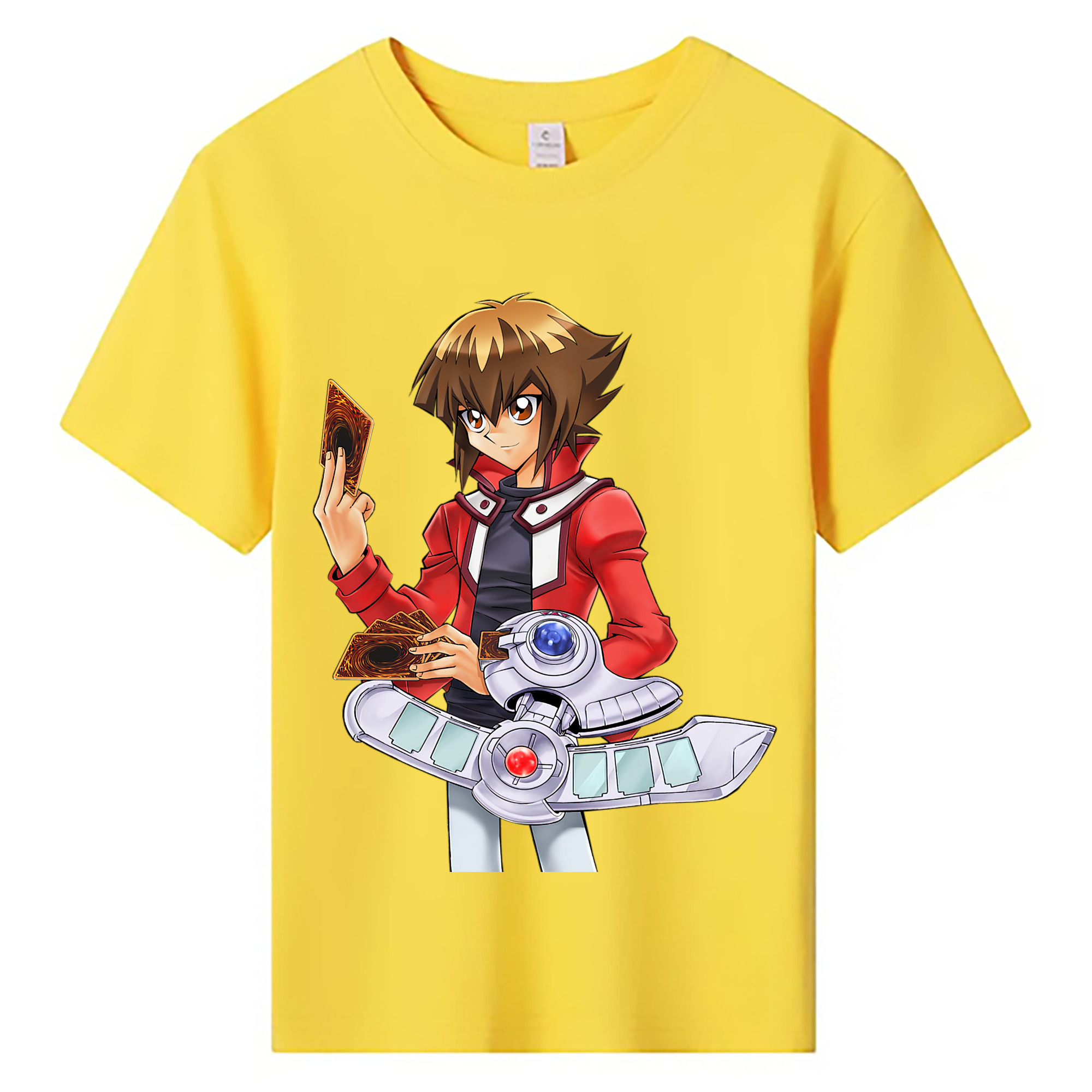 （画像用） 遊☆戯☆王 Yu-Gi-Oh! 綿100％キッズTシャツ（フロントプリント）
