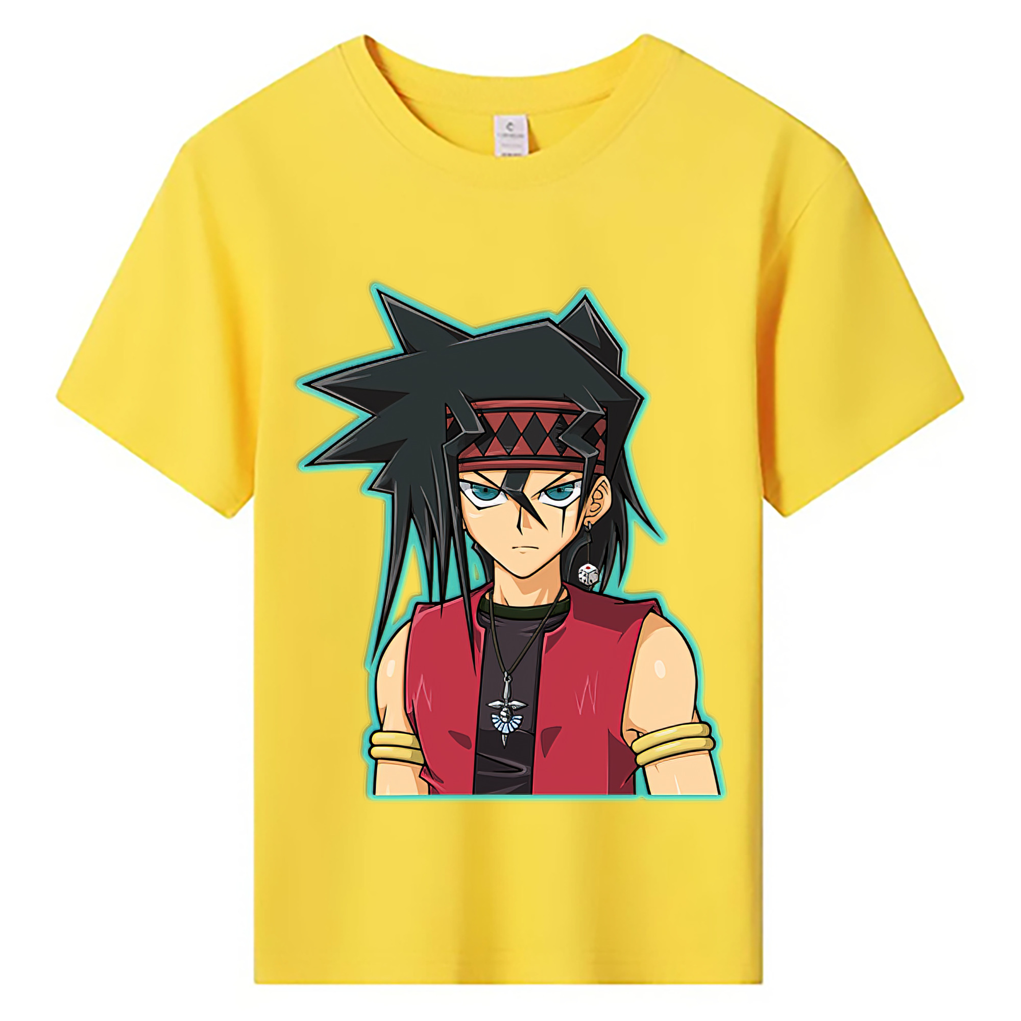 （画像用） 遊☆戯☆王 Yu-Gi-Oh! 綿100％キッズTシャツ（フロントプリント）