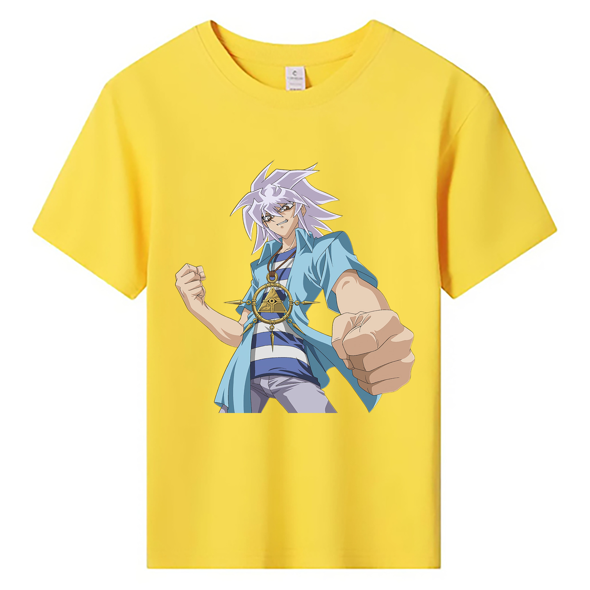 （画像用） 遊☆戯☆王 Yu-Gi-Oh! 綿100％キッズTシャツ（フロントプリント）