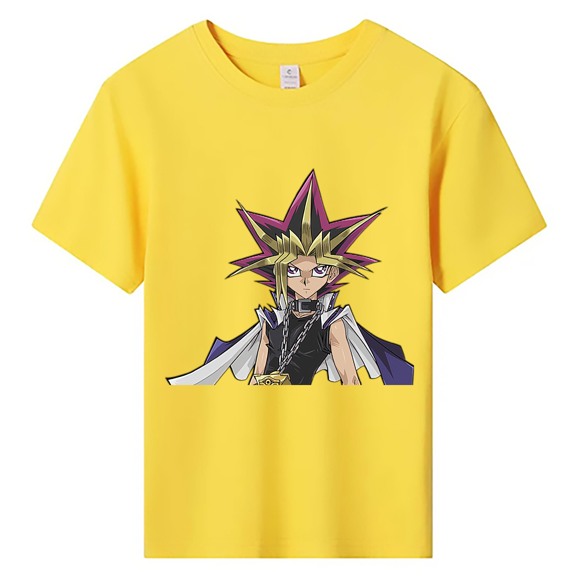 （画像用） 遊☆戯☆王 Yu-Gi-Oh! 綿100％キッズTシャツ（フロントプリント）