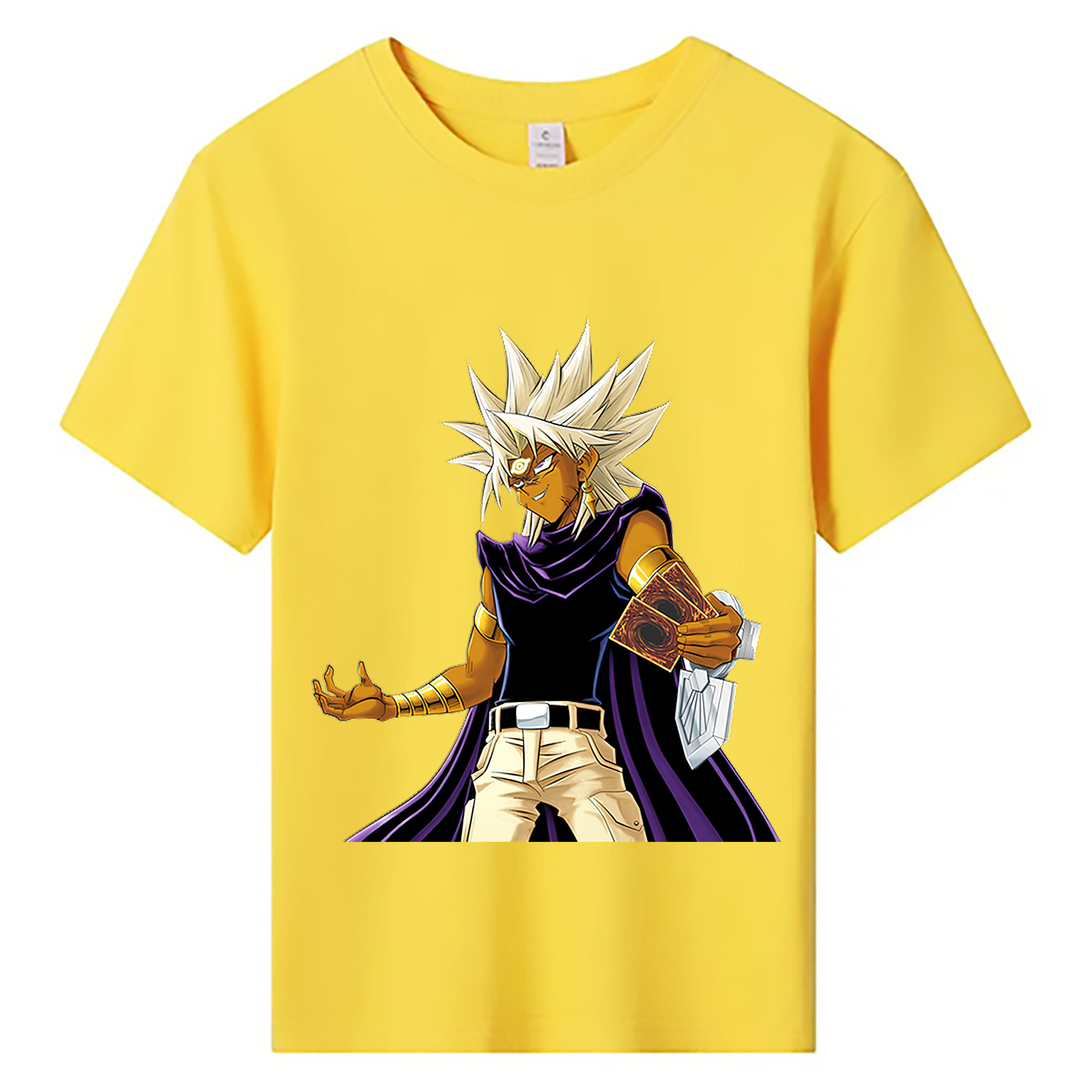 （画像用） 遊☆戯☆王 Yu-Gi-Oh! 綿100％キッズTシャツ（フロントプリント）
