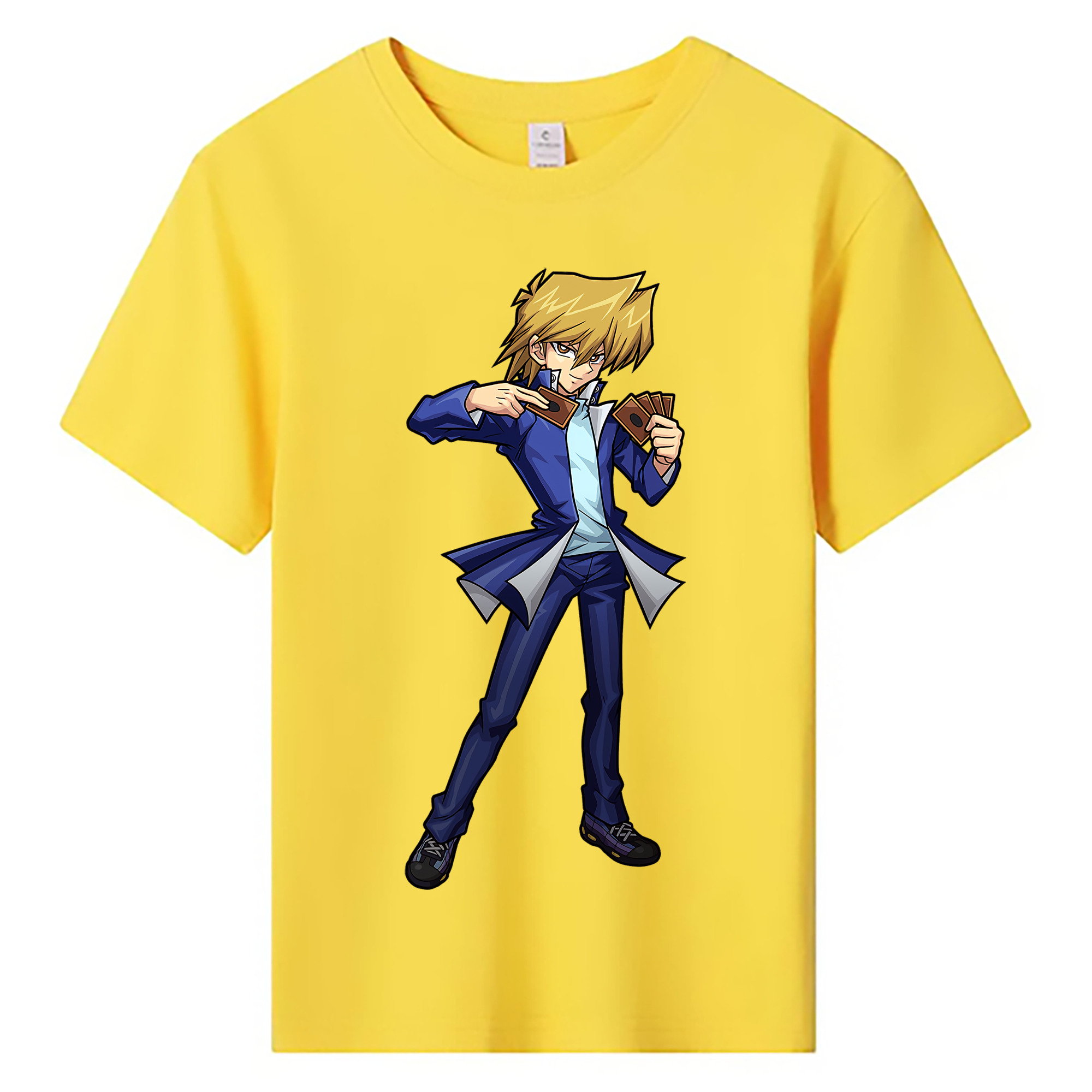 （画像用） 遊☆戯☆王 Yu-Gi-Oh! 綿100％キッズTシャツ（フロントプリント）
