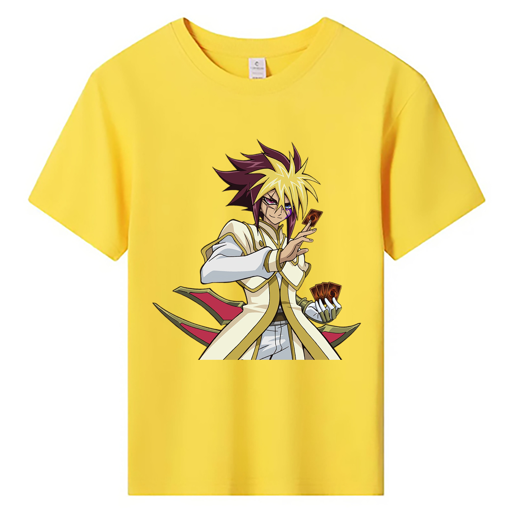 （画像用） 遊☆戯☆王 Yu-Gi-Oh! 綿100％キッズTシャツ（フロントプリント）