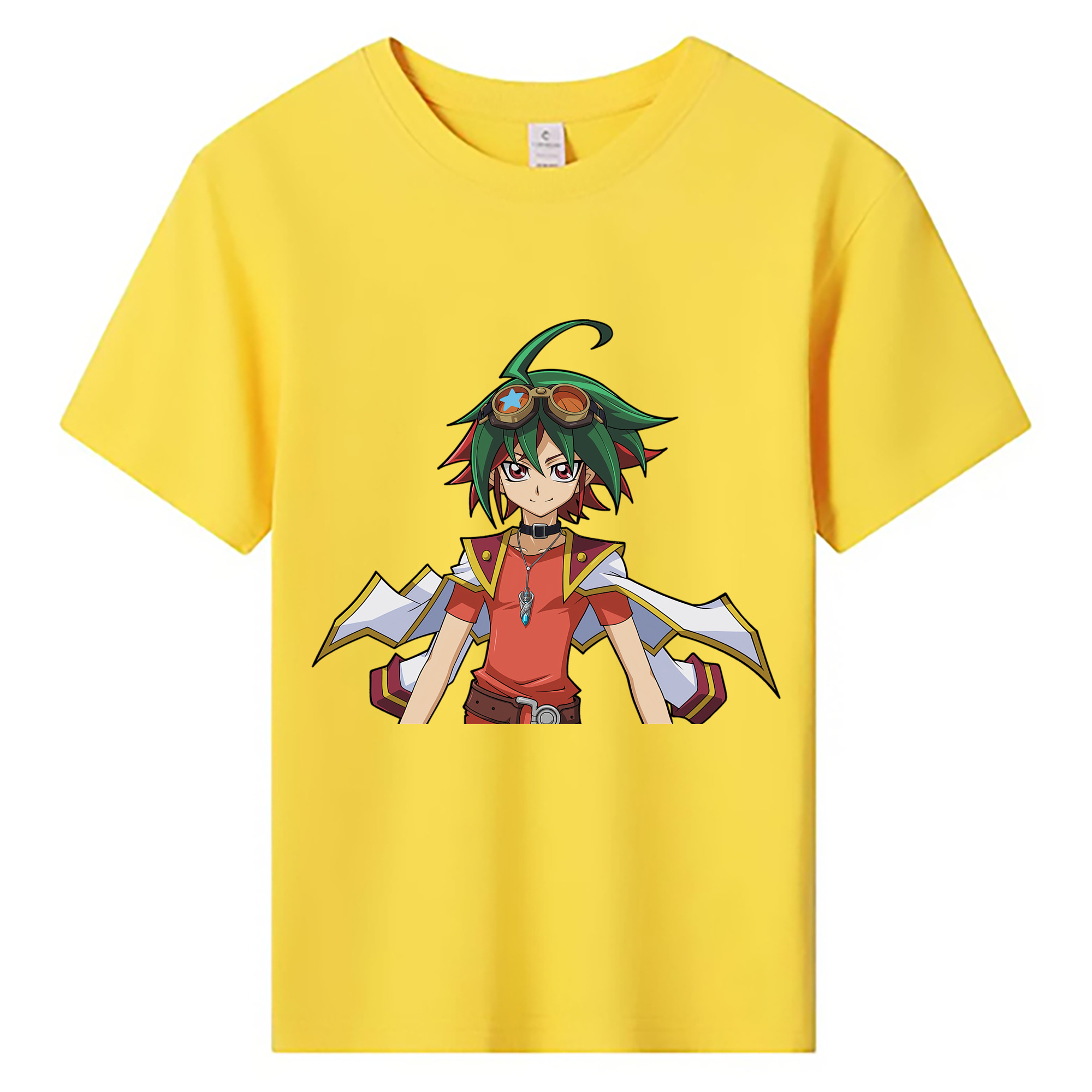 （画像用） 遊☆戯☆王 Yu-Gi-Oh! 綿100％キッズTシャツ（フロントプリント）
