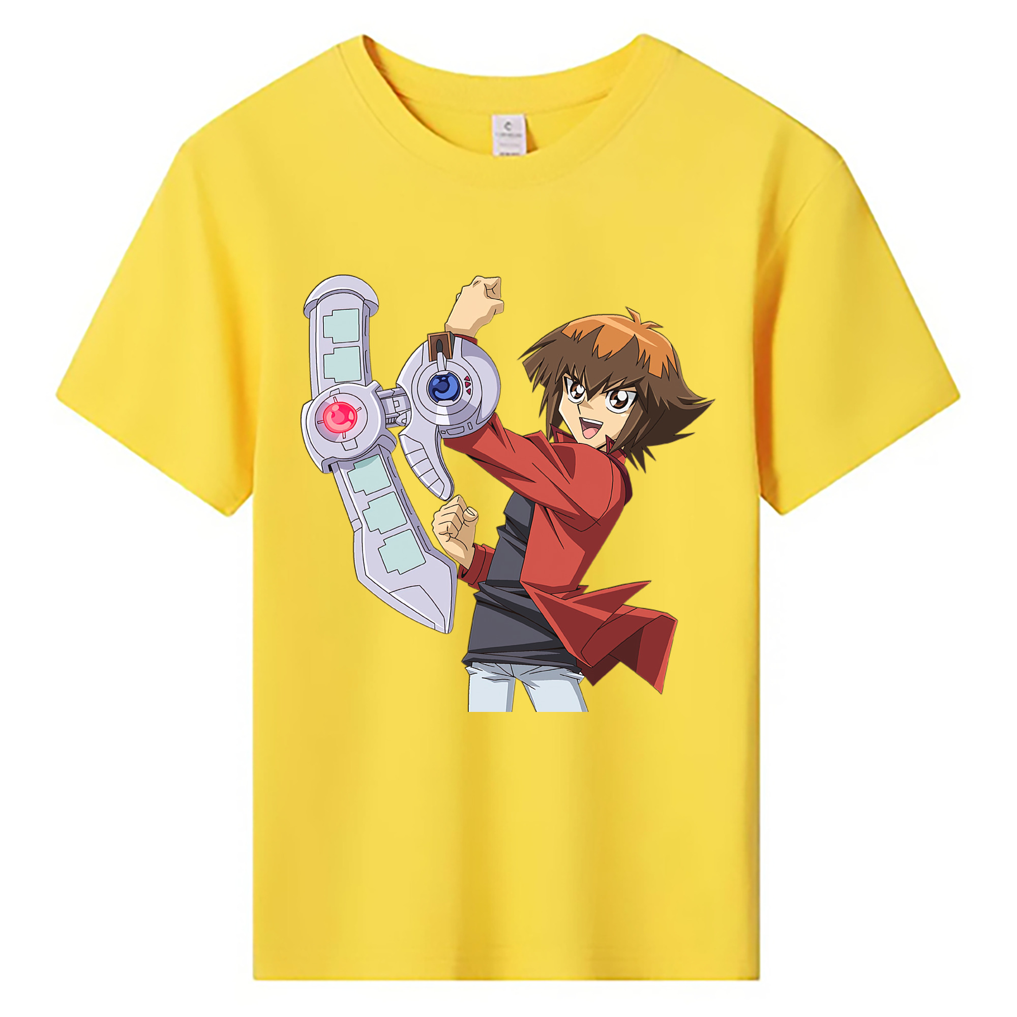 （画像用） 遊☆戯☆王 Yu-Gi-Oh! 綿100％キッズTシャツ（フロントプリント）