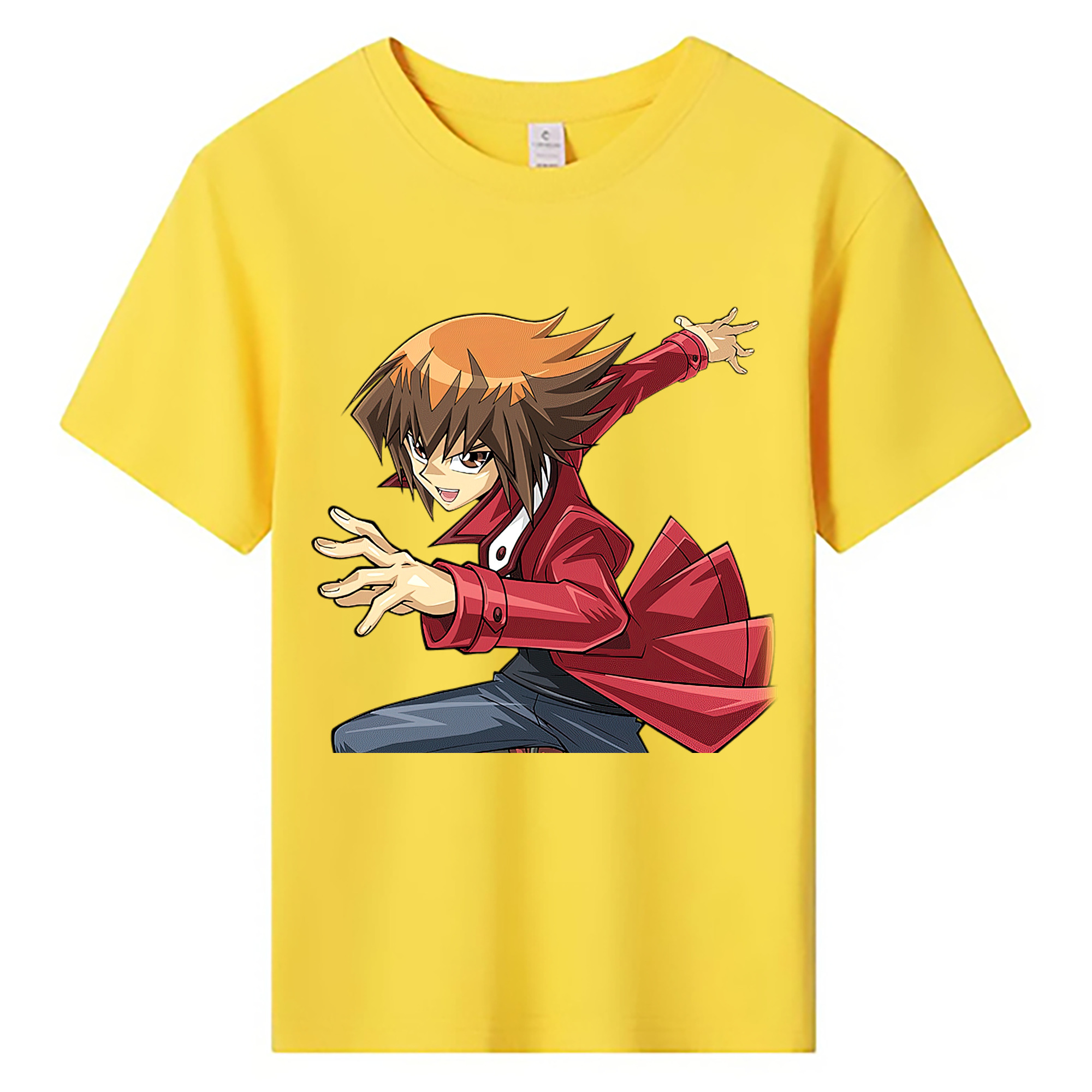 （画像用） 遊☆戯☆王 Yu-Gi-Oh! 綿100％キッズTシャツ（フロントプリント）